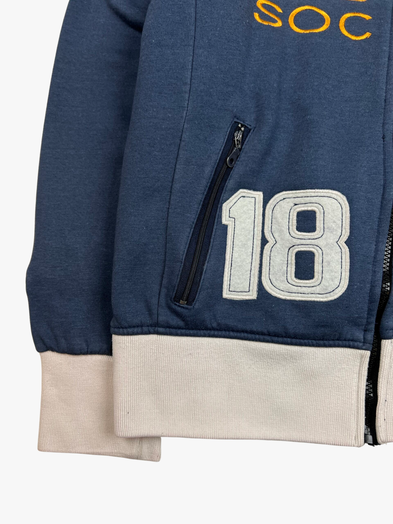 Yell Industry Boston Soccer Zip Up Sweatshirt