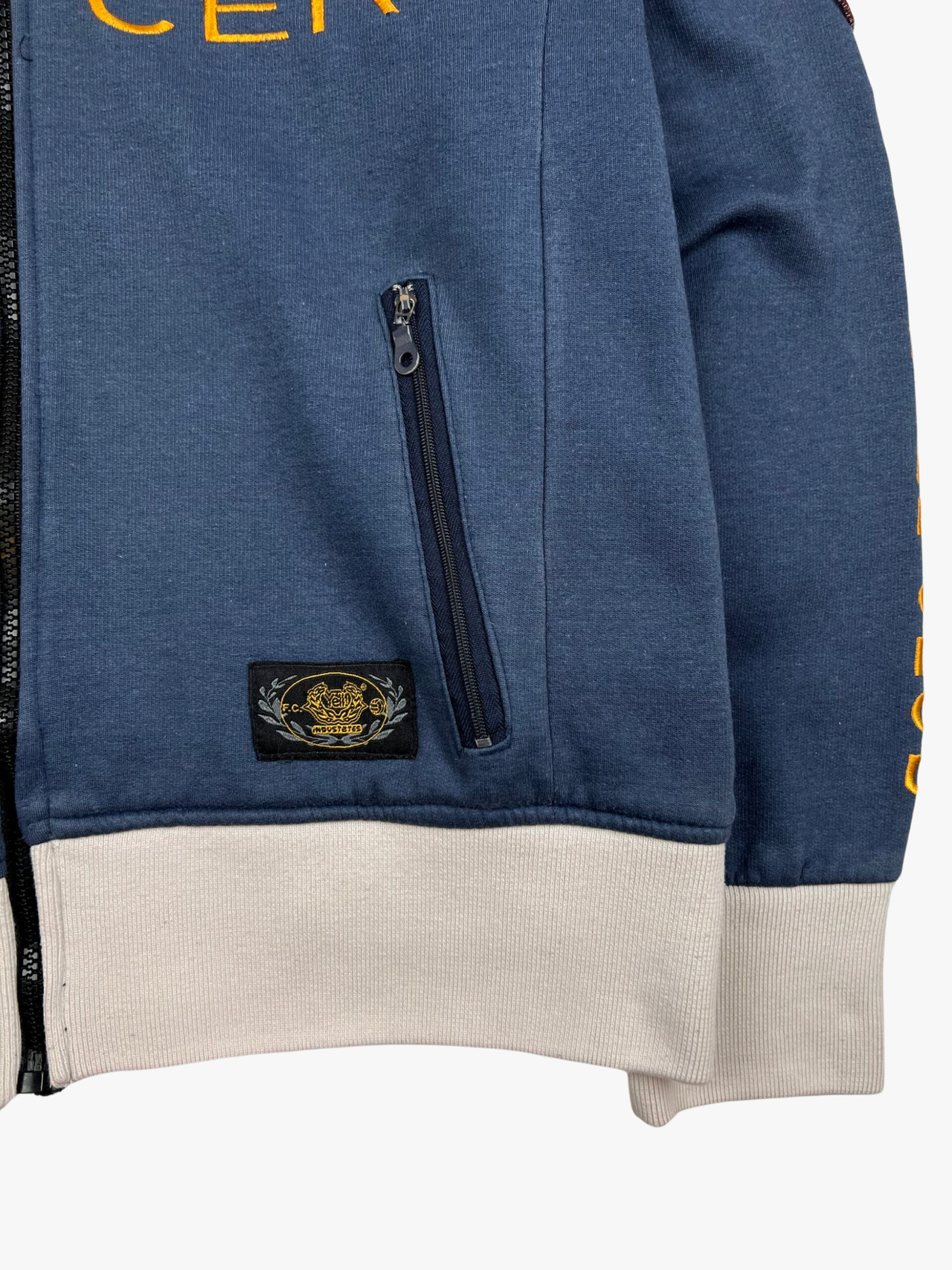 Yell Industry Boston Soccer Zip Up Sweatshirt