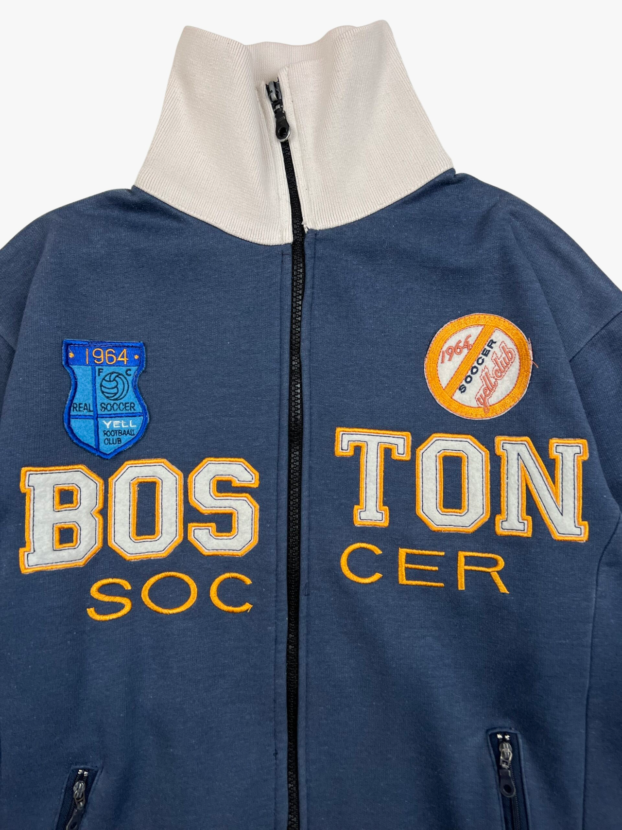 Yell Industry Boston Soccer Zip Up Sweatshirt