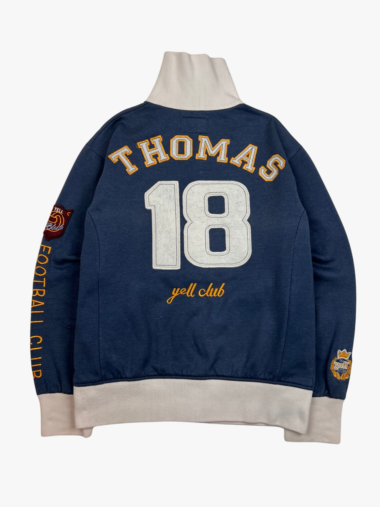 Yell Industry Boston Soccer Zip Up Sweatshirt