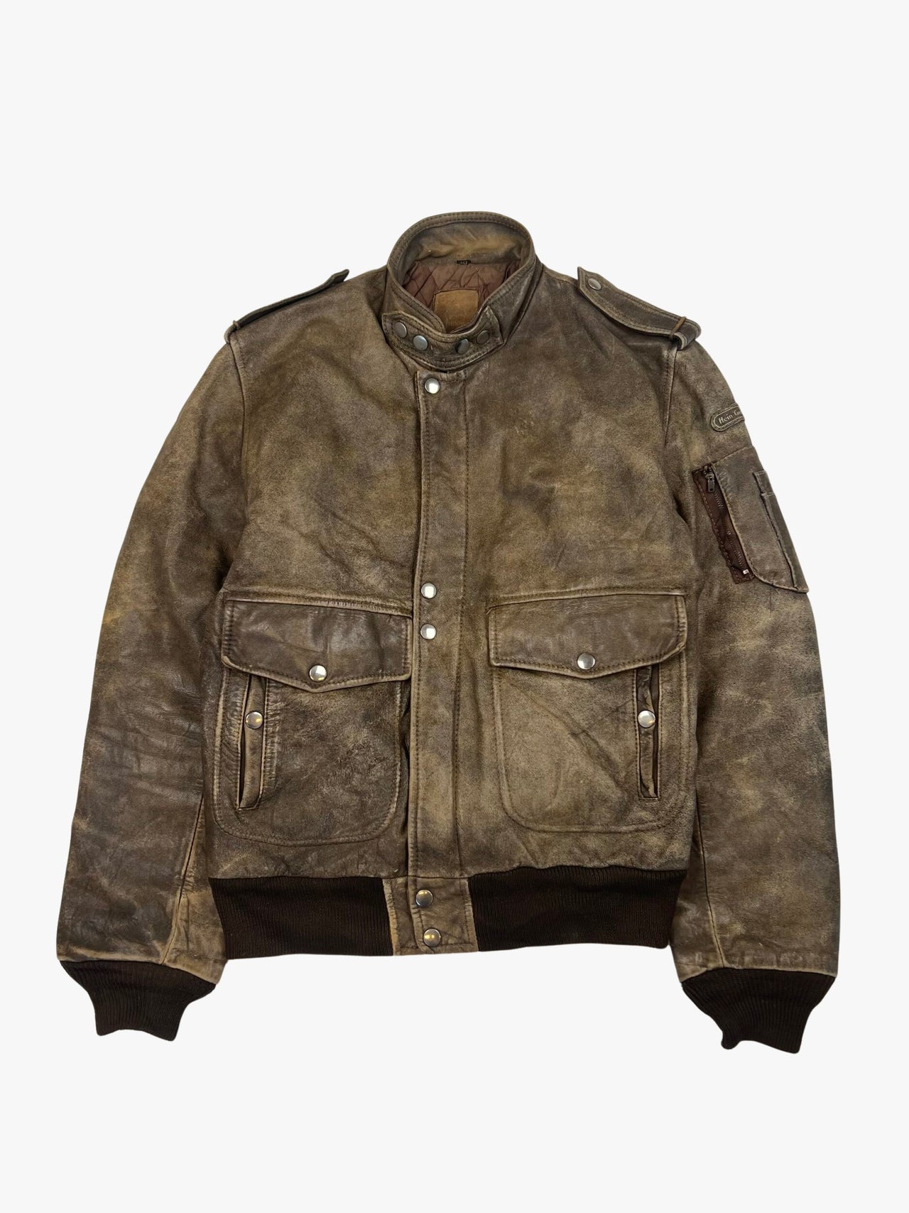 Hein Gericke A-2 Flight Bomber Leather Jacket