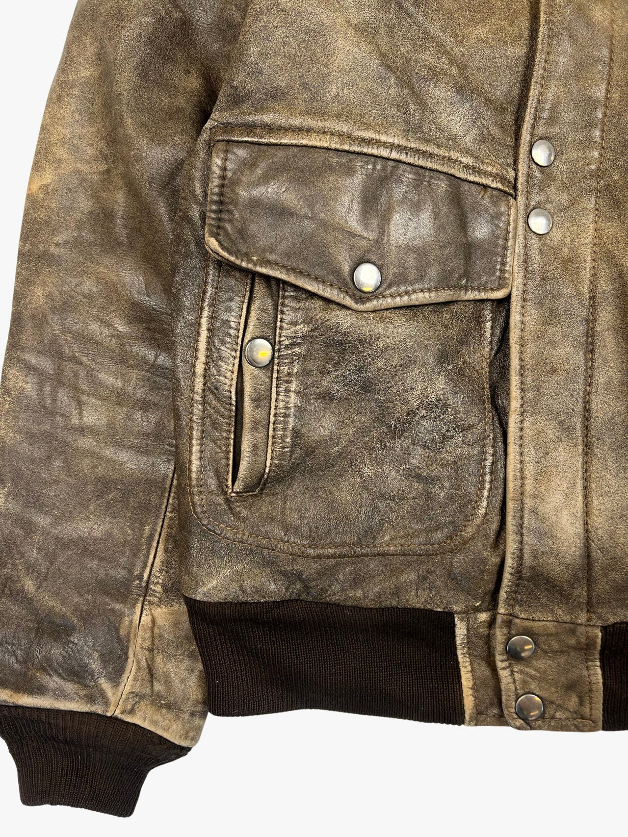 Hein Gericke A-2 Flight Bomber Leather Jacket