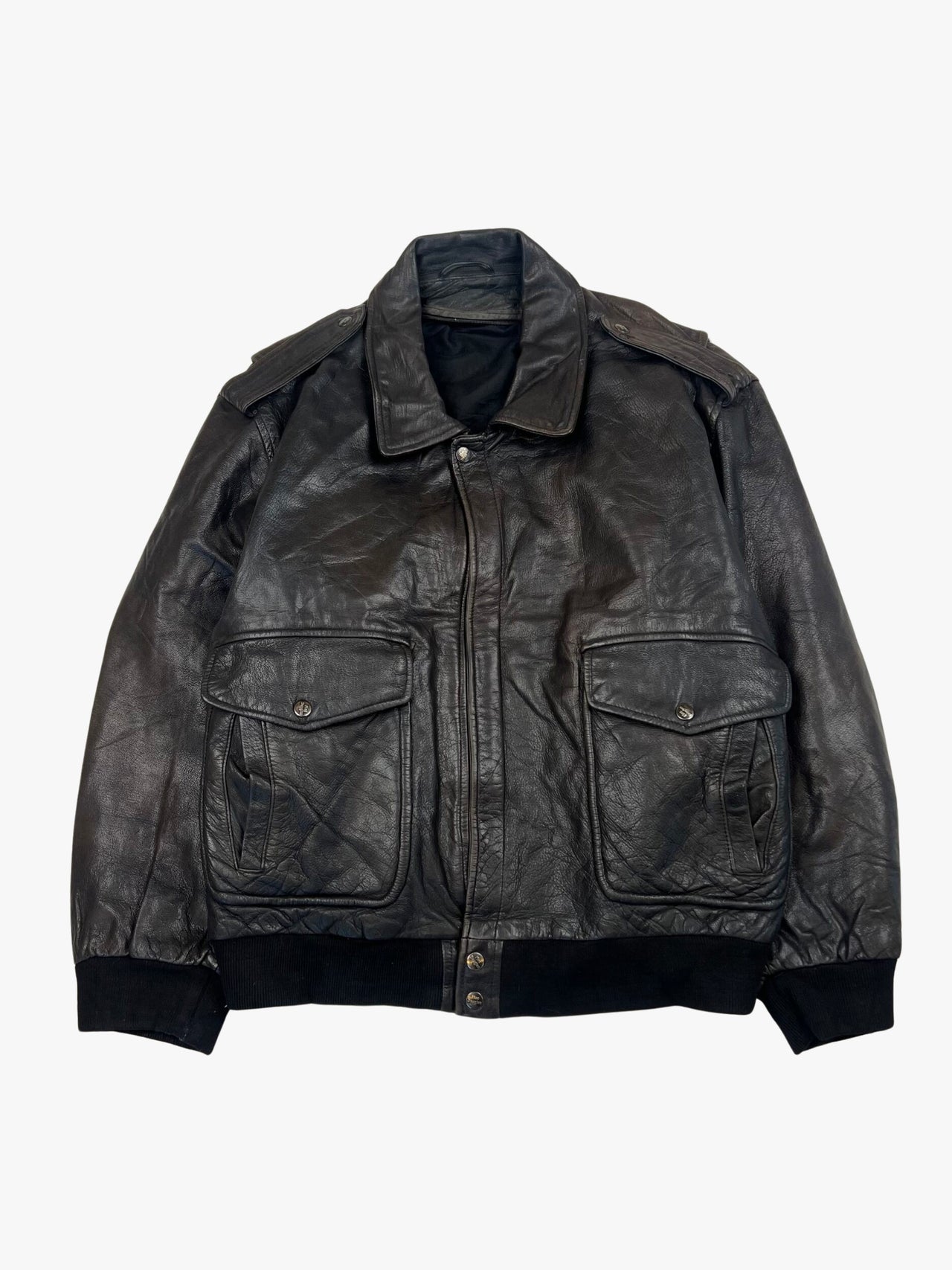 Mac Douglas A-2 Flight Bomber Leather Jacket