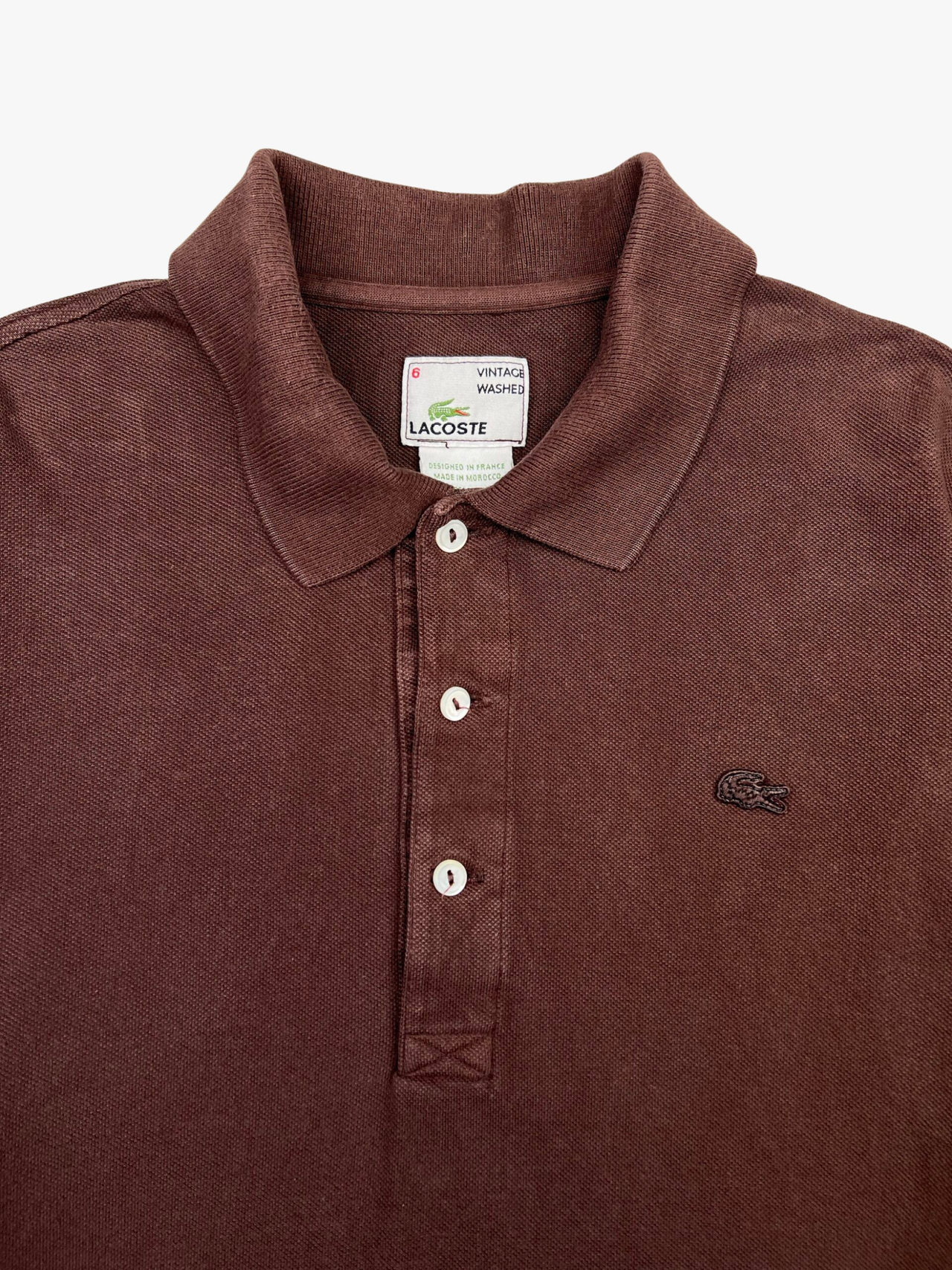 Vintage Washed Lacoste Polo Shirt