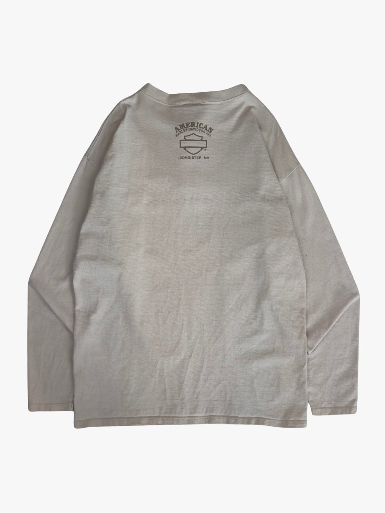 2010's Harley Davidson Henley Long-sleeve