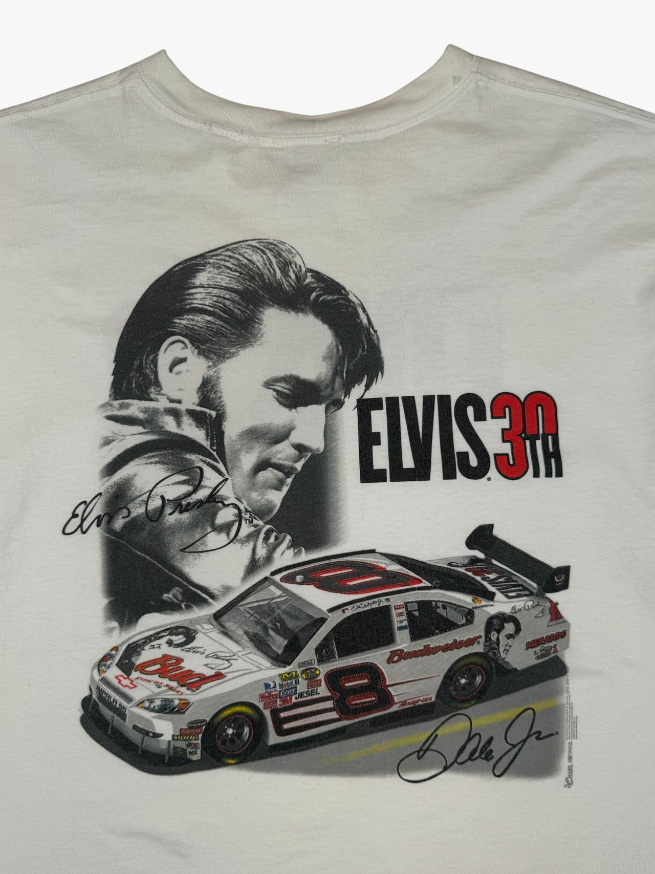 2000’s Elvis Presley Dale Earnhardt Jr. Nascar T-Shirt