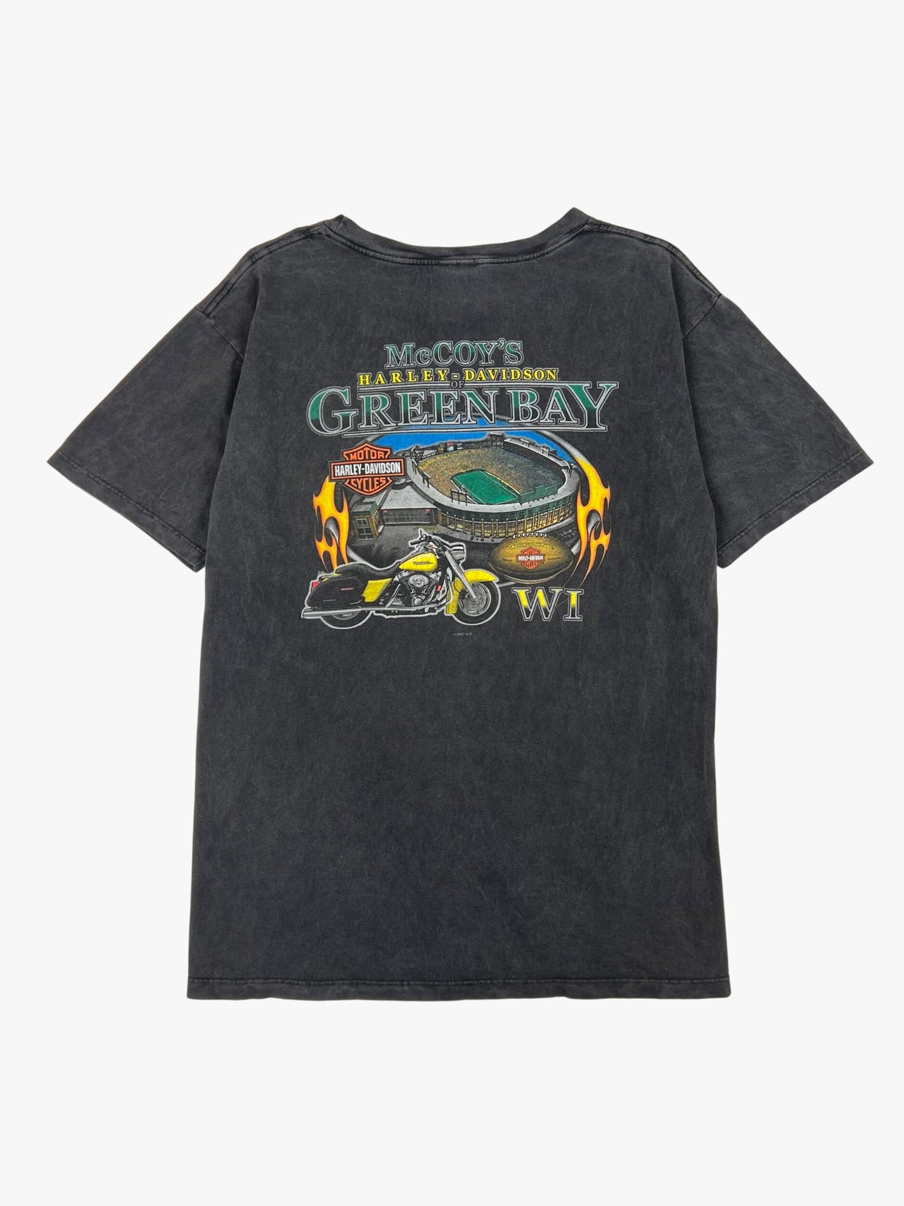 2007 Harley Davidson McCoy’s Green Bay T-Shirt