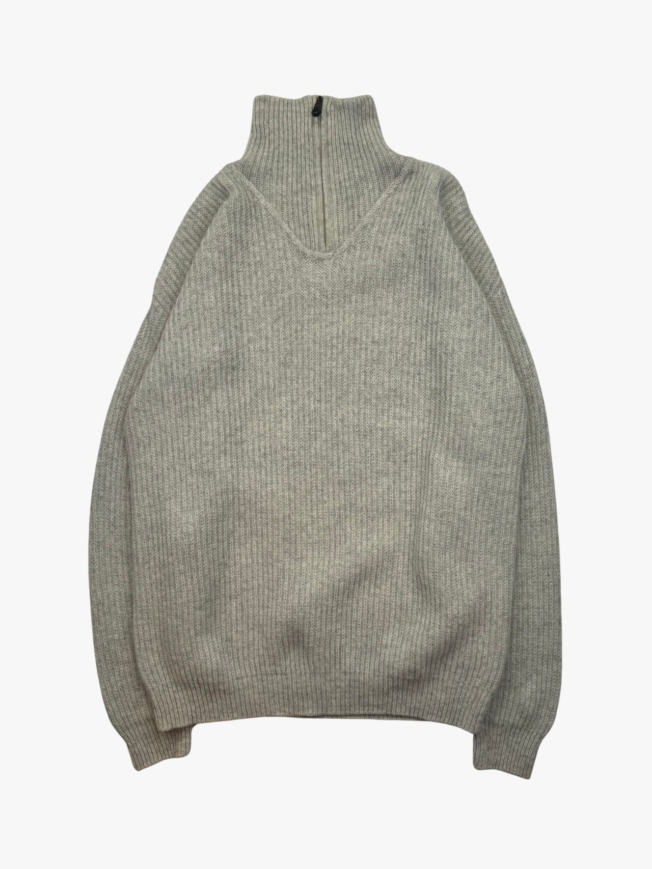MR.Q Quarter Zip Wool Sweater
