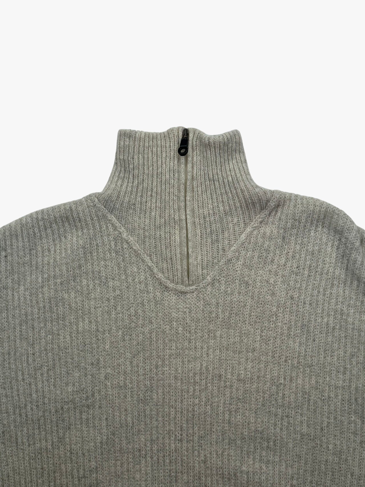 MR.Q Quarter Zip Wool Sweater