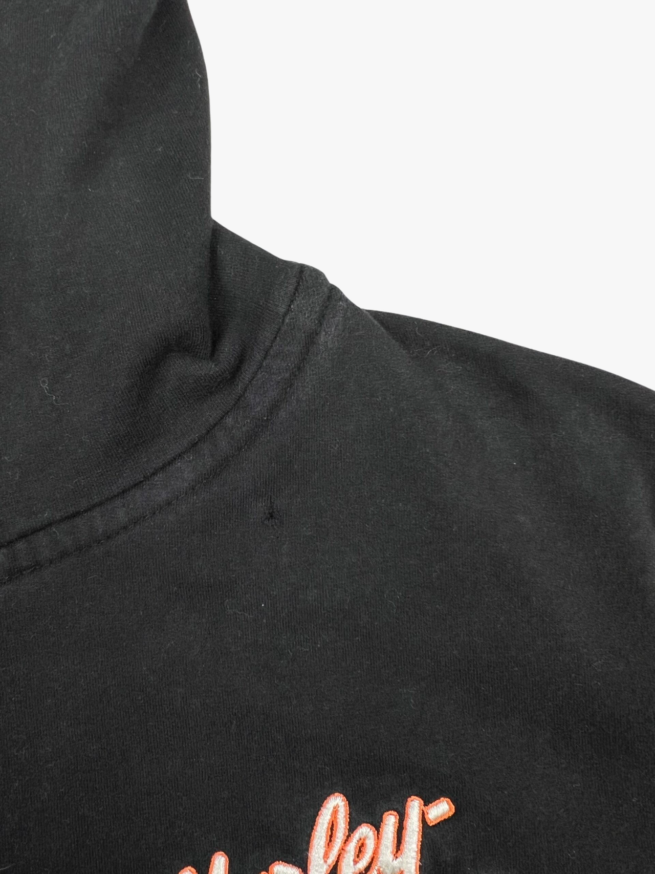 Harley Davidson High Neck Zip Up Sweatshirt