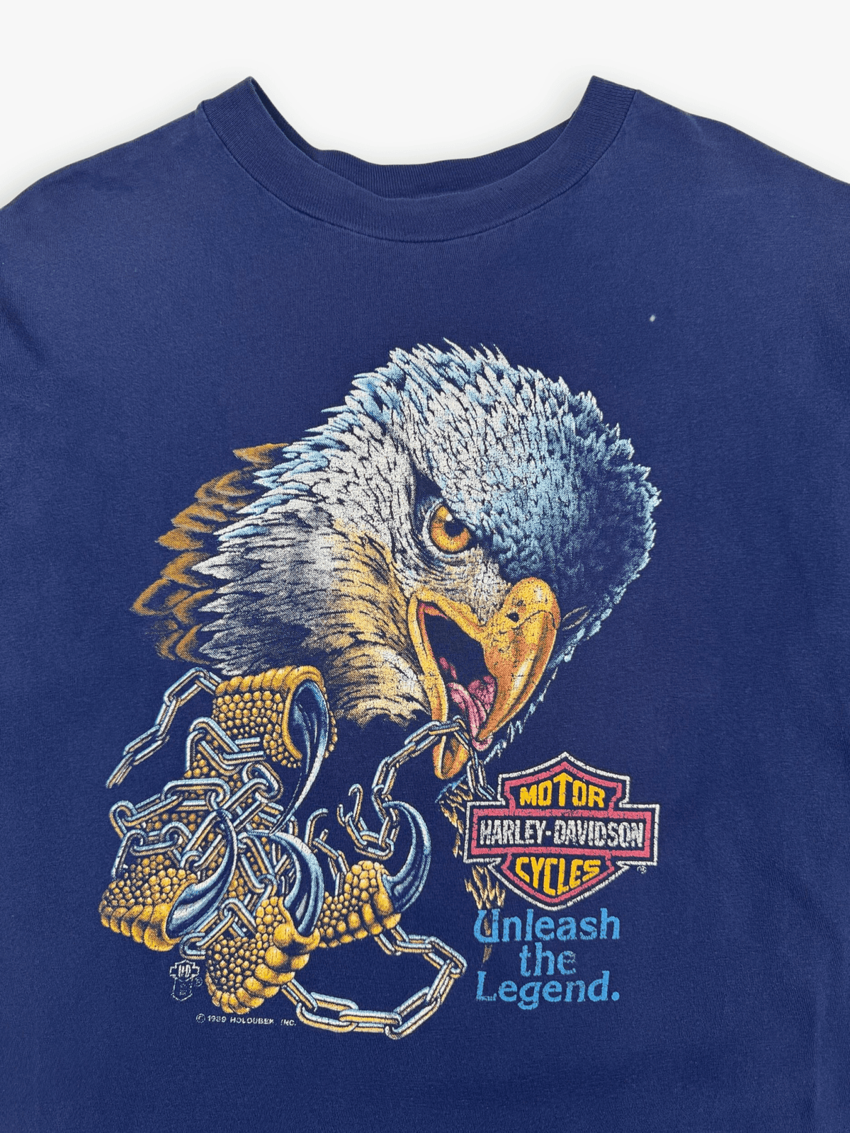 1989 Harley Davidson Unleash The Legend Single Stitch T-Shirt