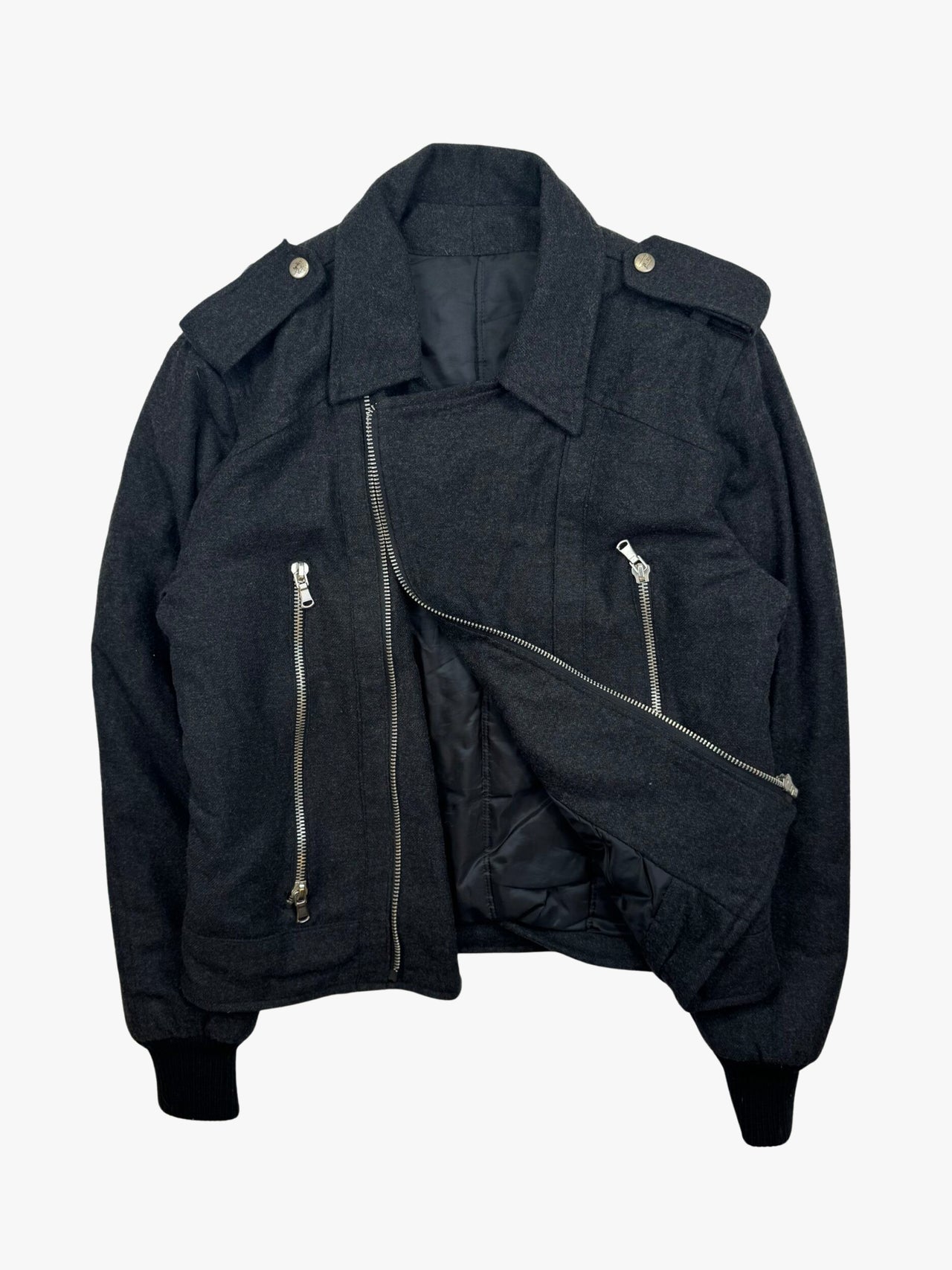 Togs Wool Biker Jacket