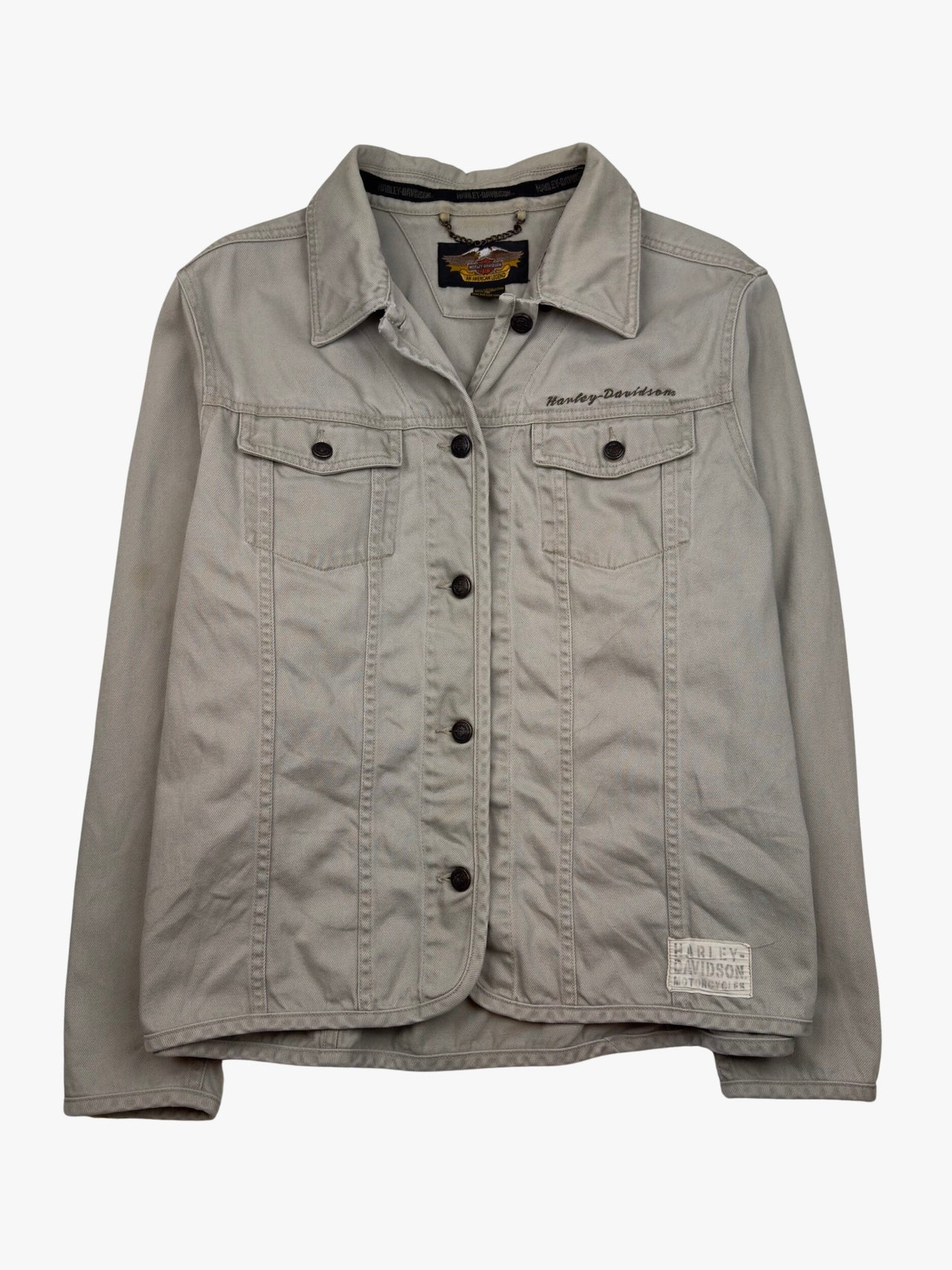 Harley Davidson Denim Trucker Jacket