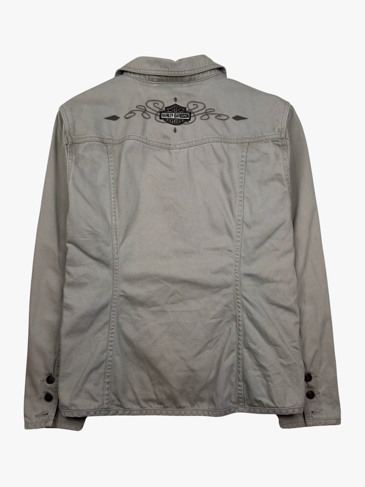 Harley Davidson Denim Trucker Jacket