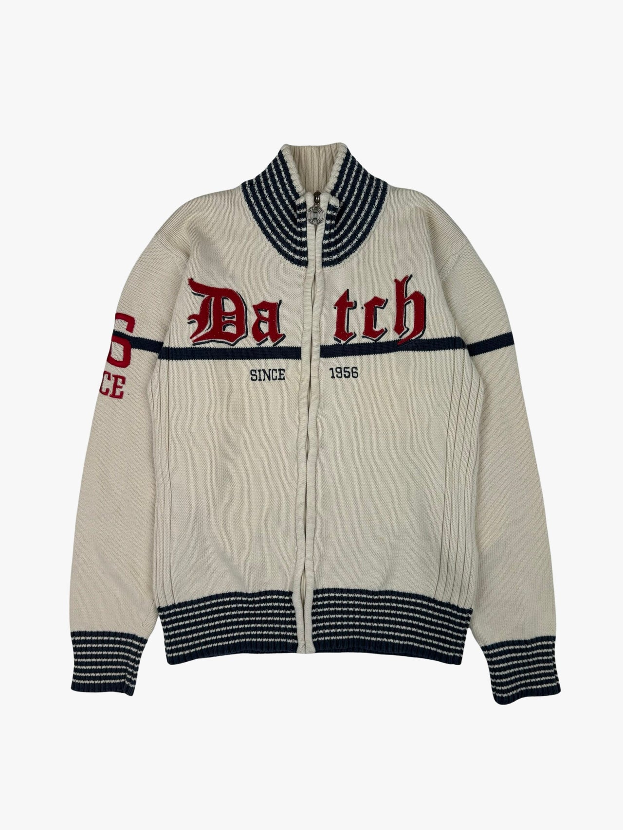 Datch Zip Up Knit Sweater