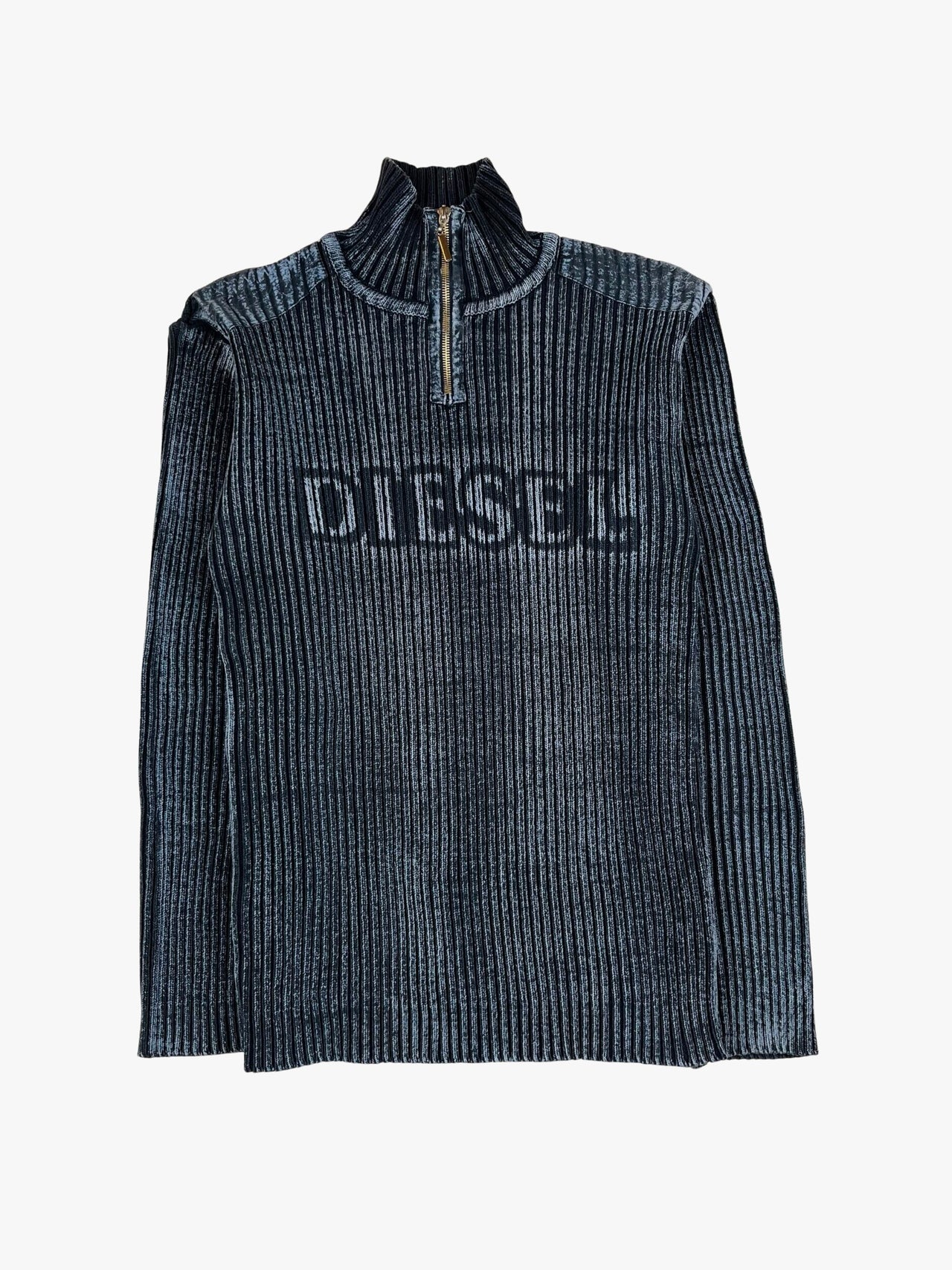 2000’s Diesel Quarter Zip Knit Sweater