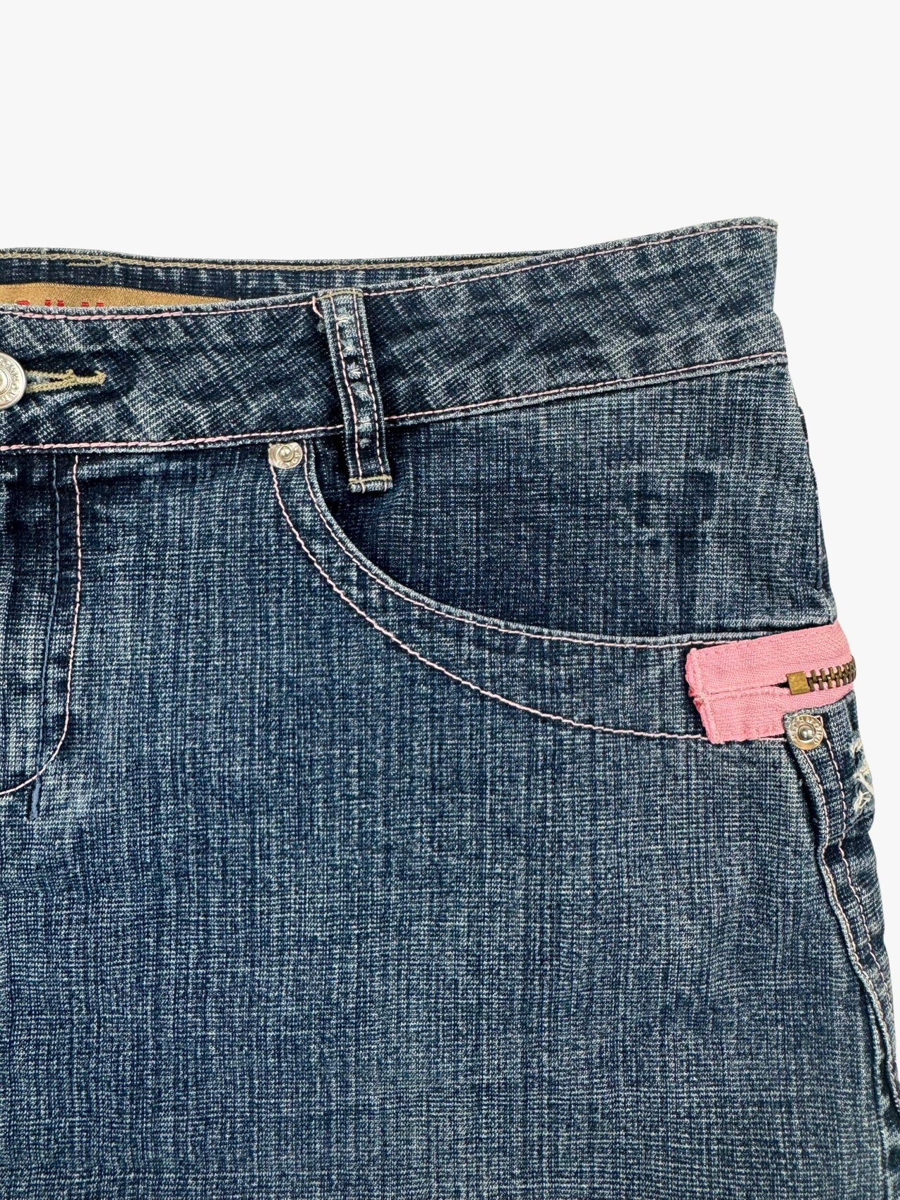 Richmond Mini Denim Skirt