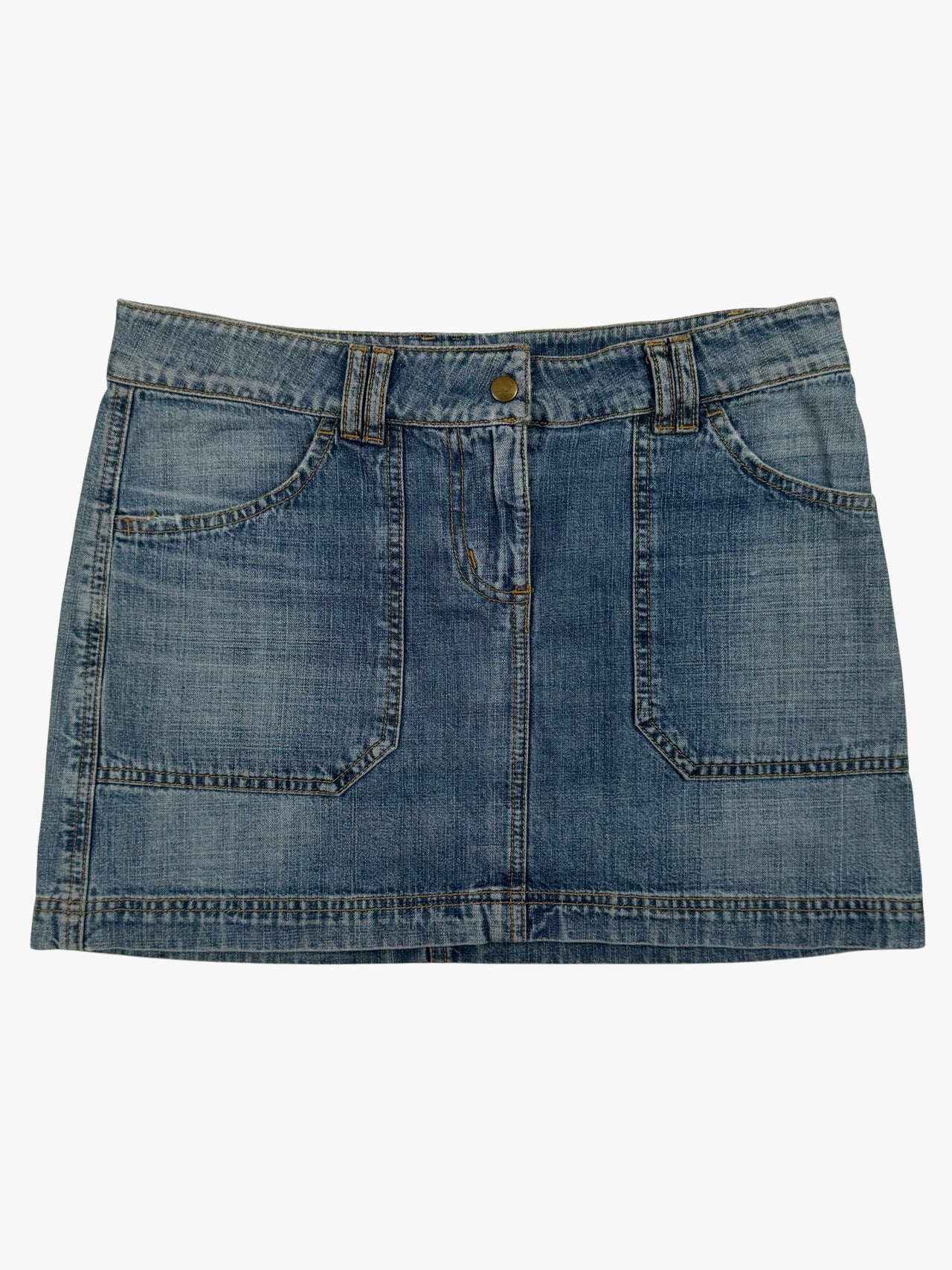 Carrera Mini Denim Skirt