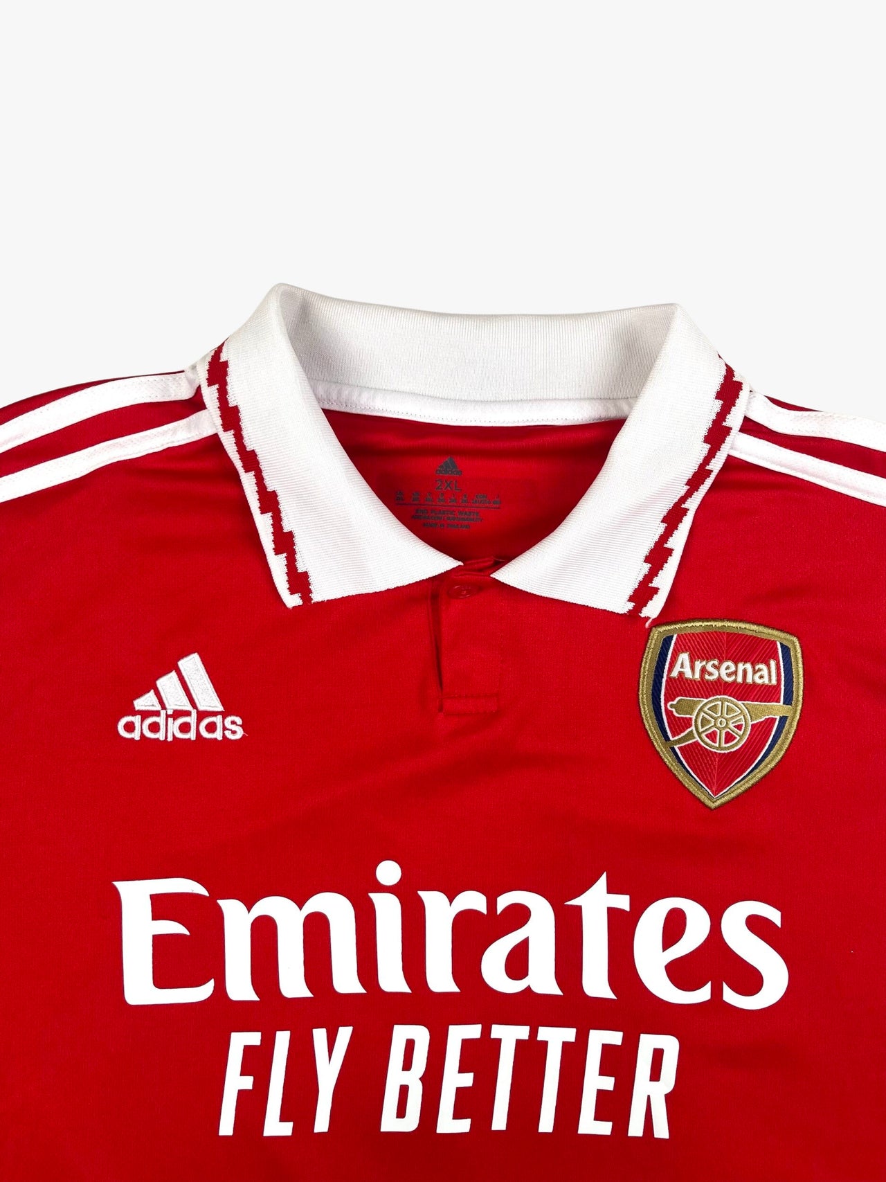 2022-2023 Adidas Arsenal Gabriel Jesus Home Kit Shirt