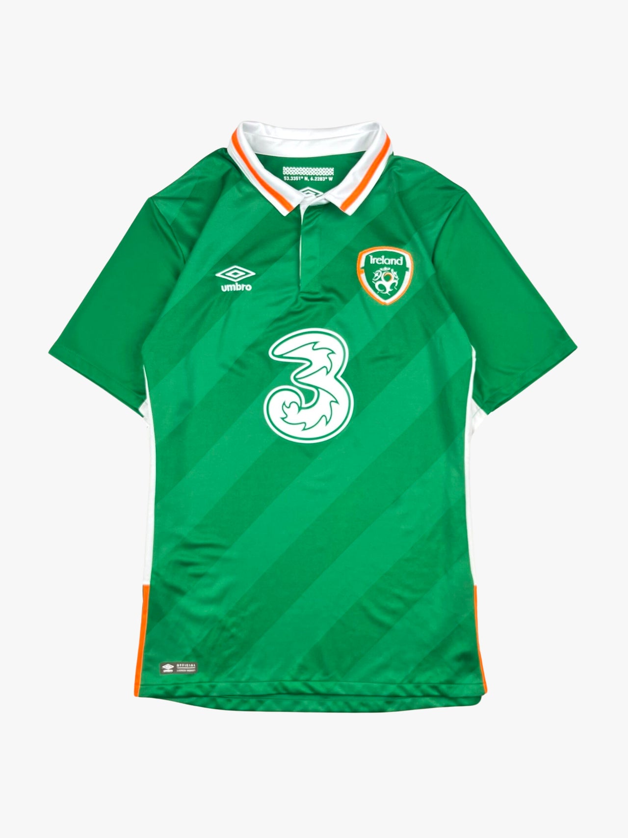 2016-2017 Umbro Ireland Home Kit Shirt