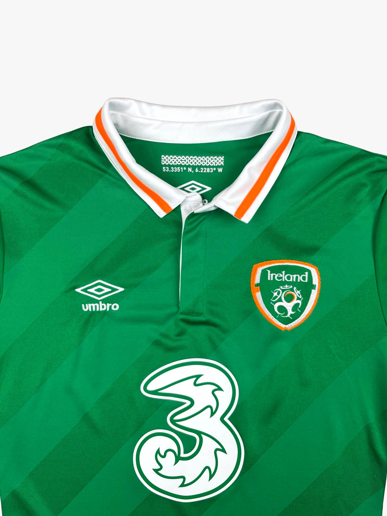 2016-2017 Umbro Ireland Home Kit Shirt