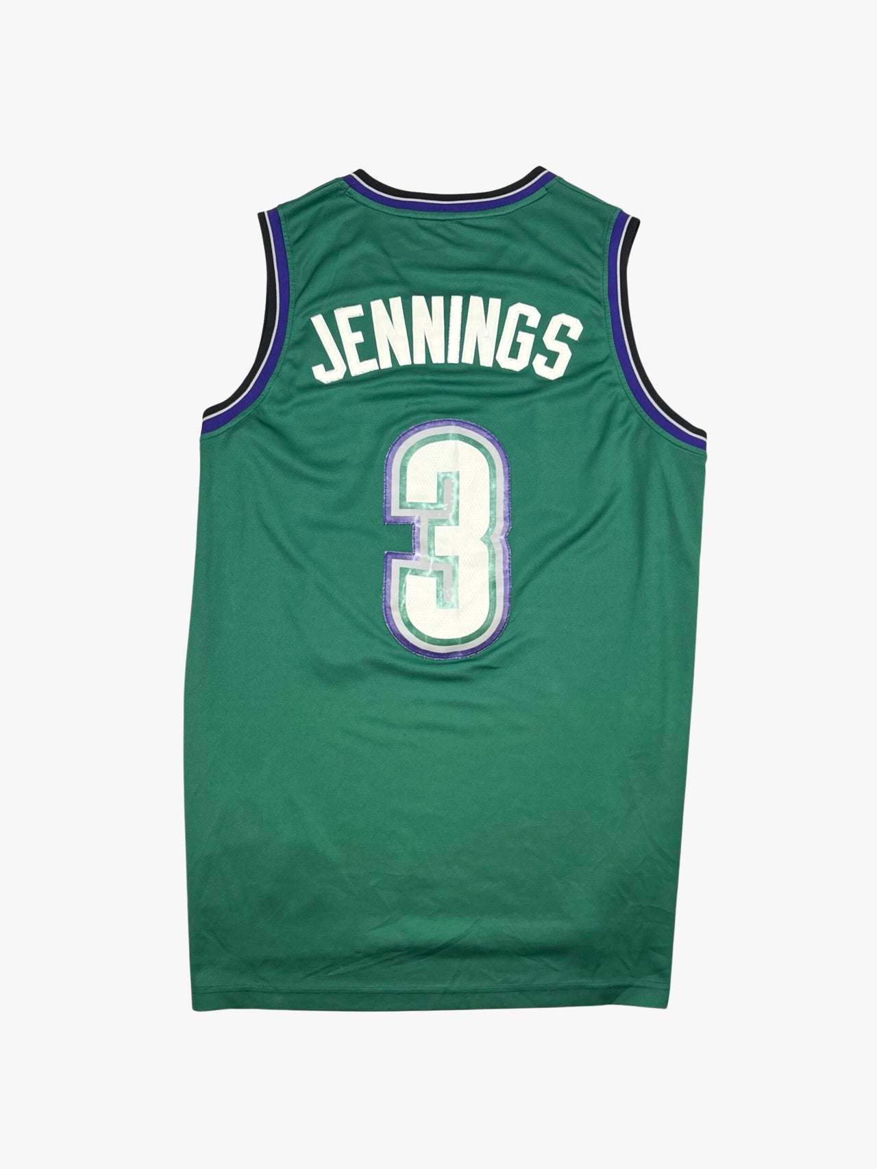 2012-2013 Adidas Hardwood Classics Milwaukee Bucks Brandon Jennings NBA Home Jersey