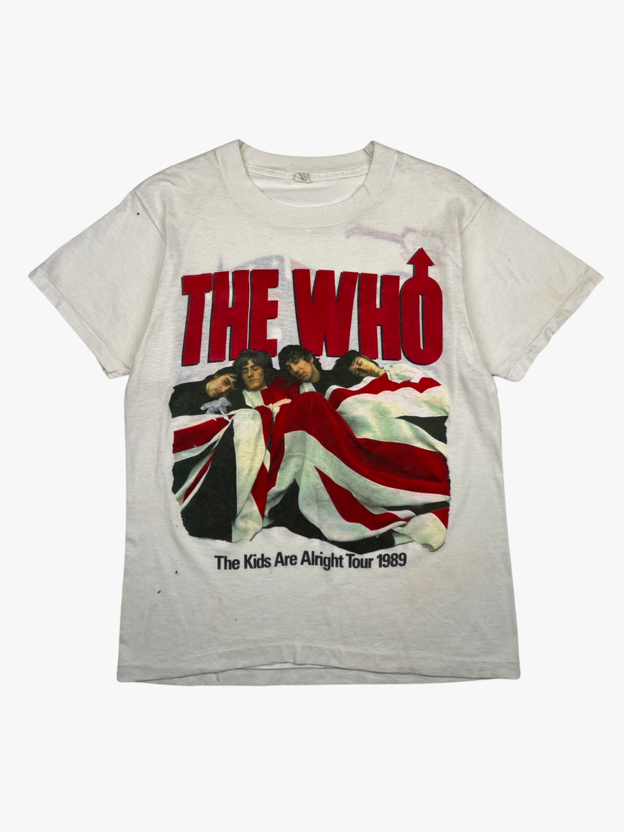 1989 The Who Single Stitch T-Shirt