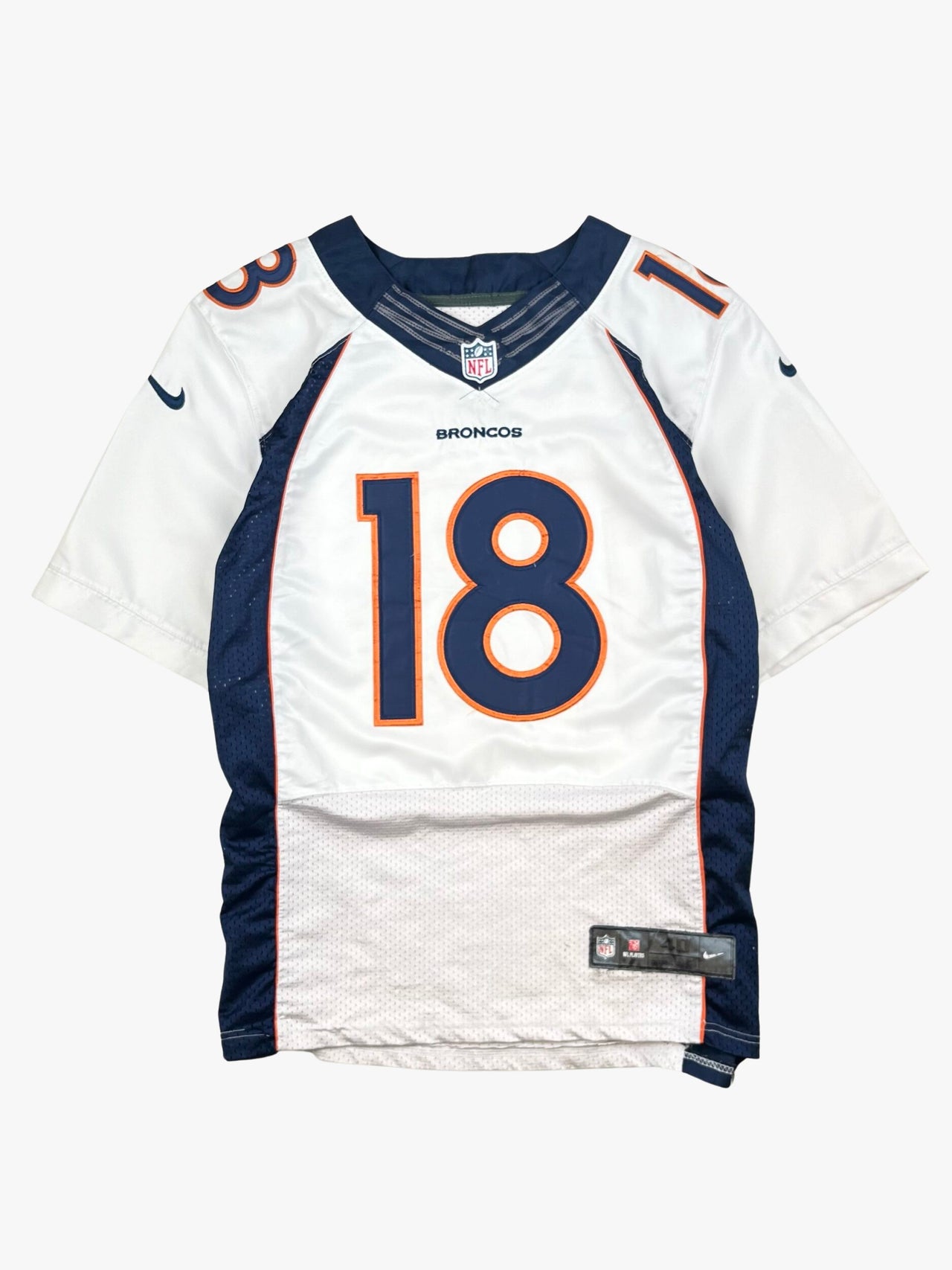 2014-2015 Denver Broncos Peyton Manning NFL Away Jersey
