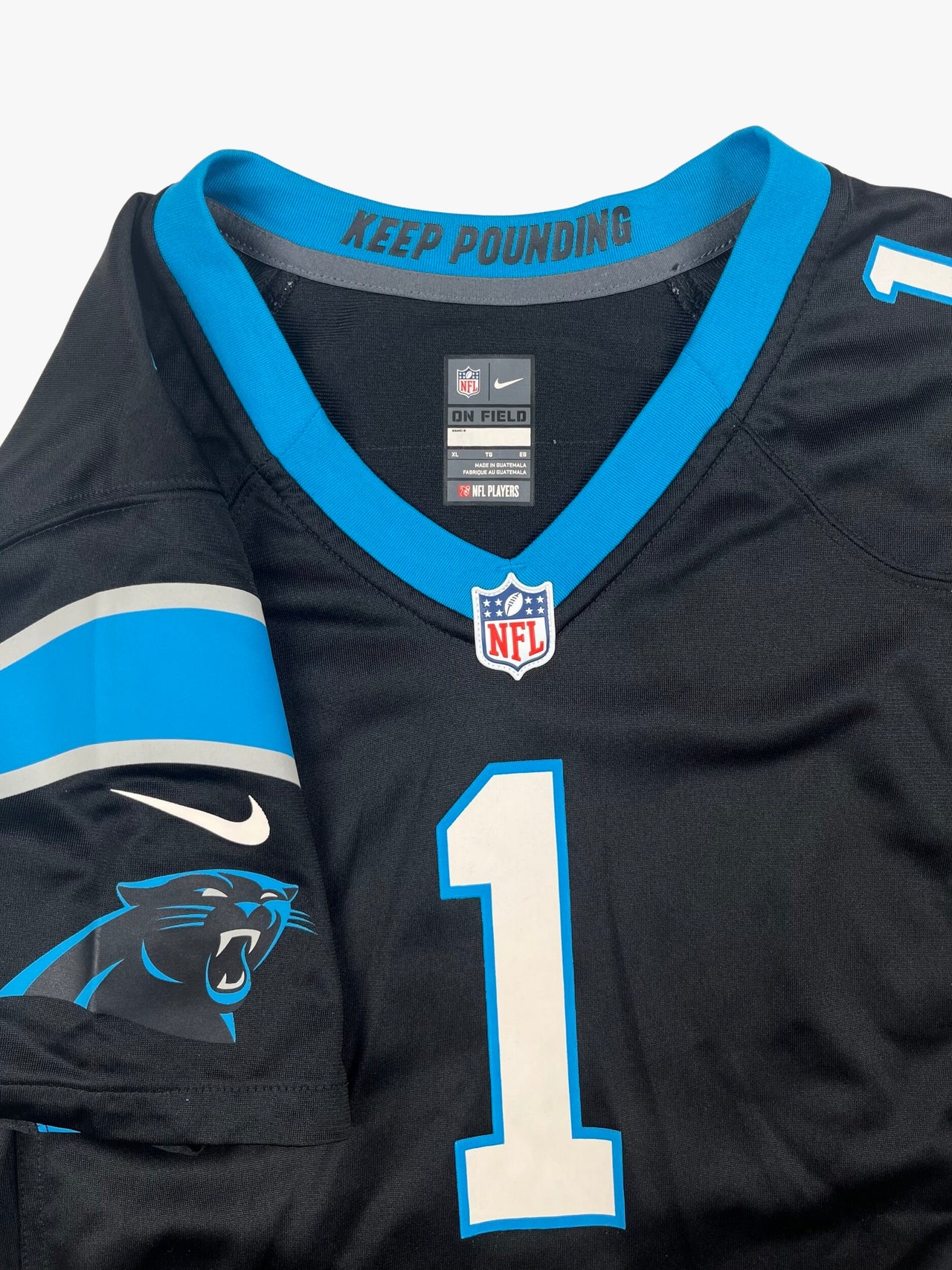 2021-2022 Women's Nike Carolina Panthers Cam Newton NFL Jersey
