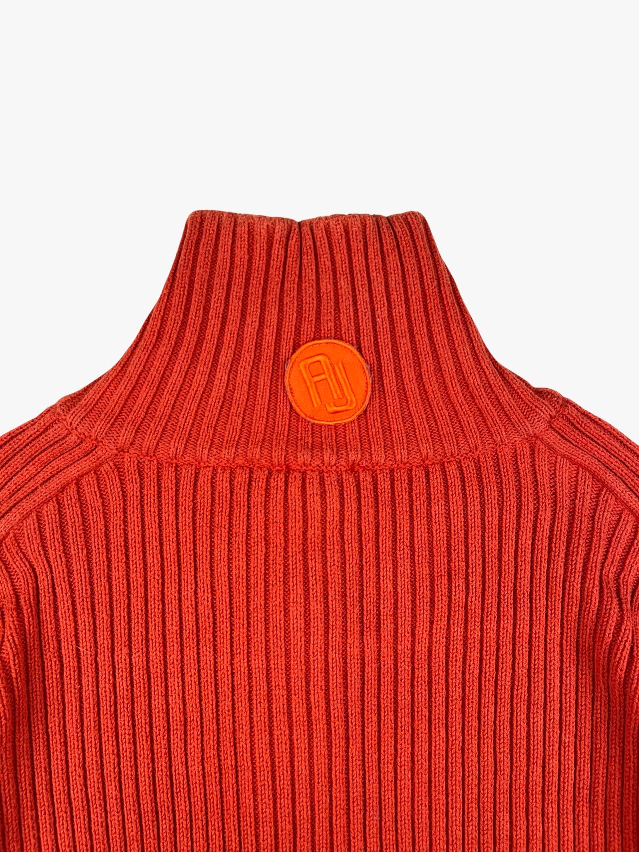 Armani Jeans Zip Up Knit Sweater
