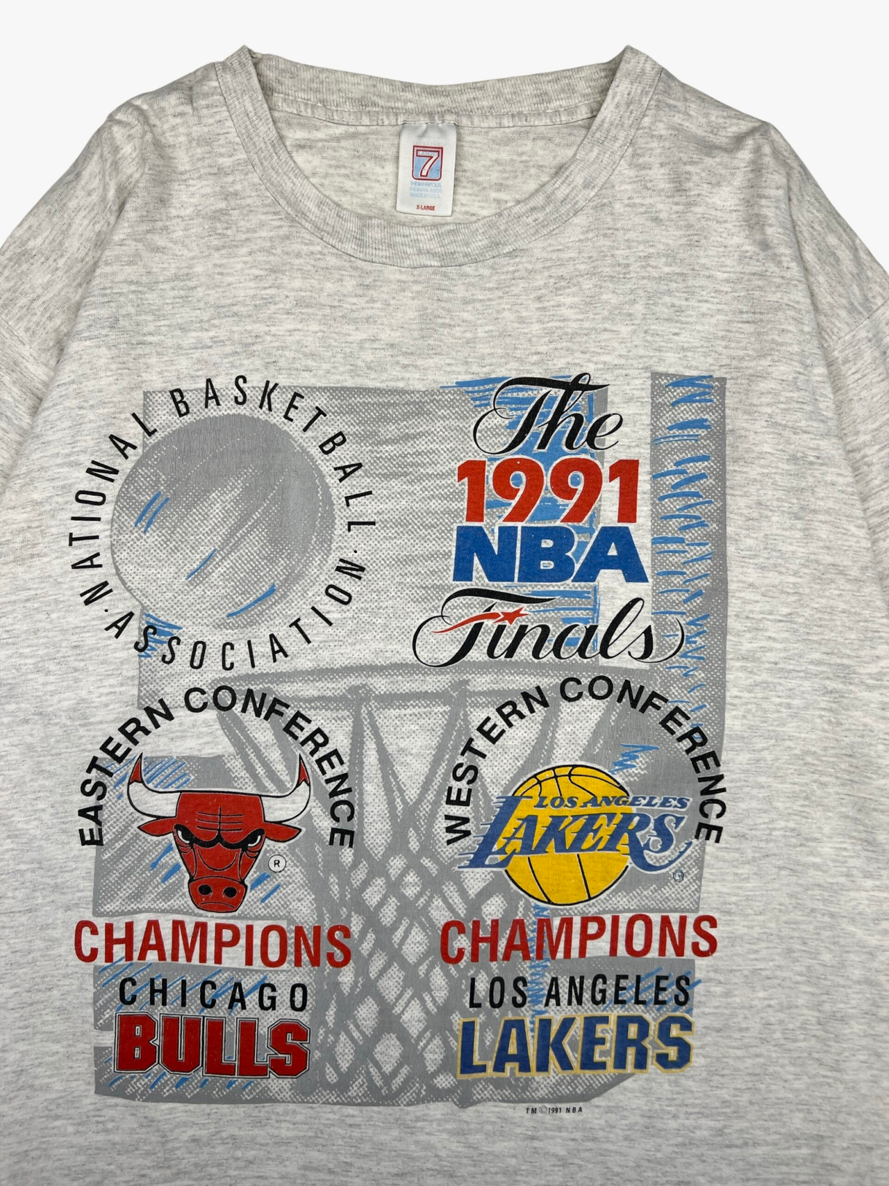 1991 The NBA Finals Single Stitch T-Shirt