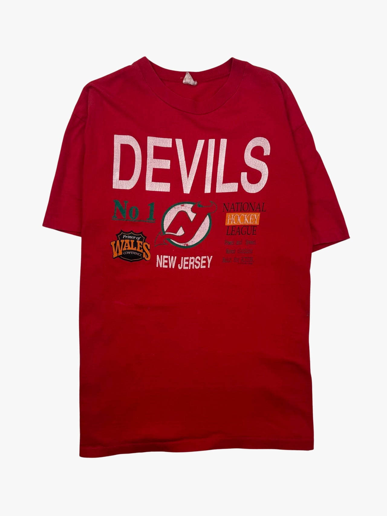 1990's New Jersey Devils NHL T-Shirt