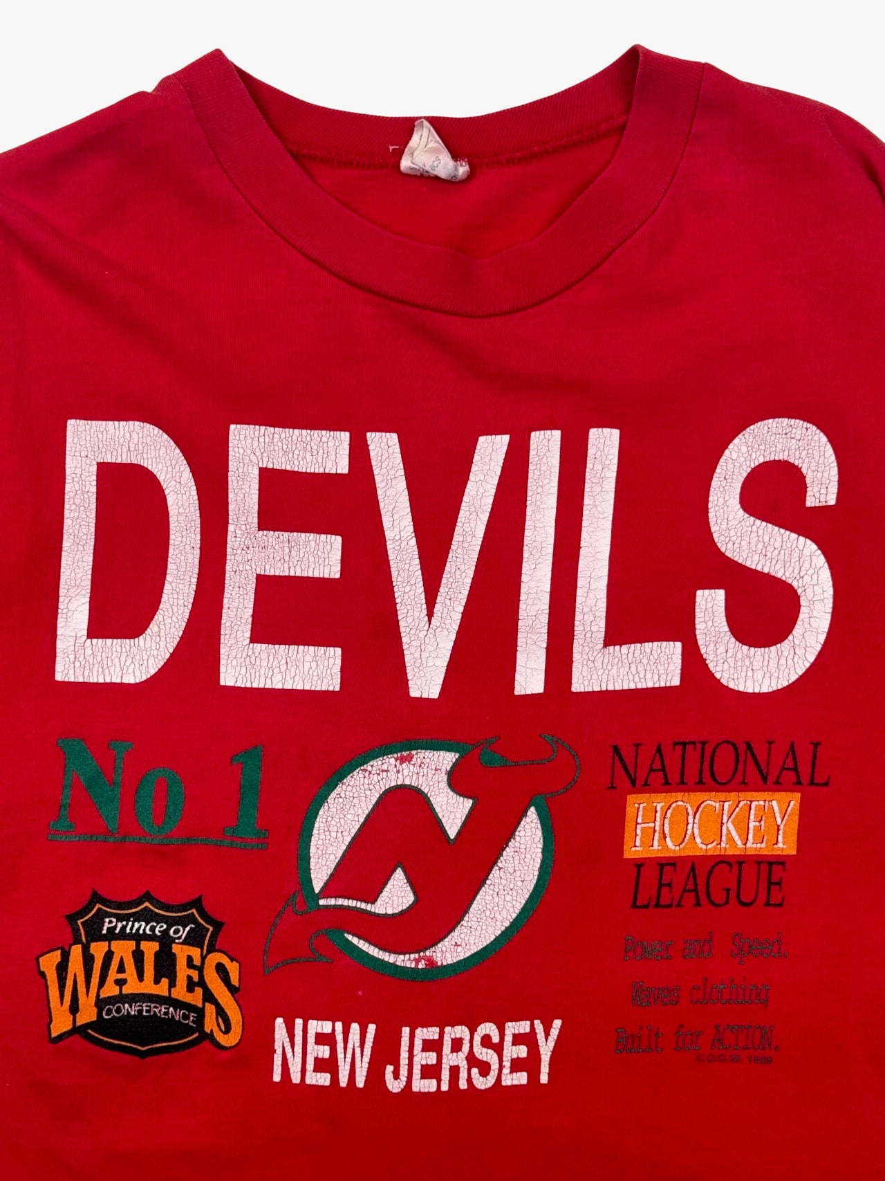 1990's New Jersey Devils NHL T-Shirt