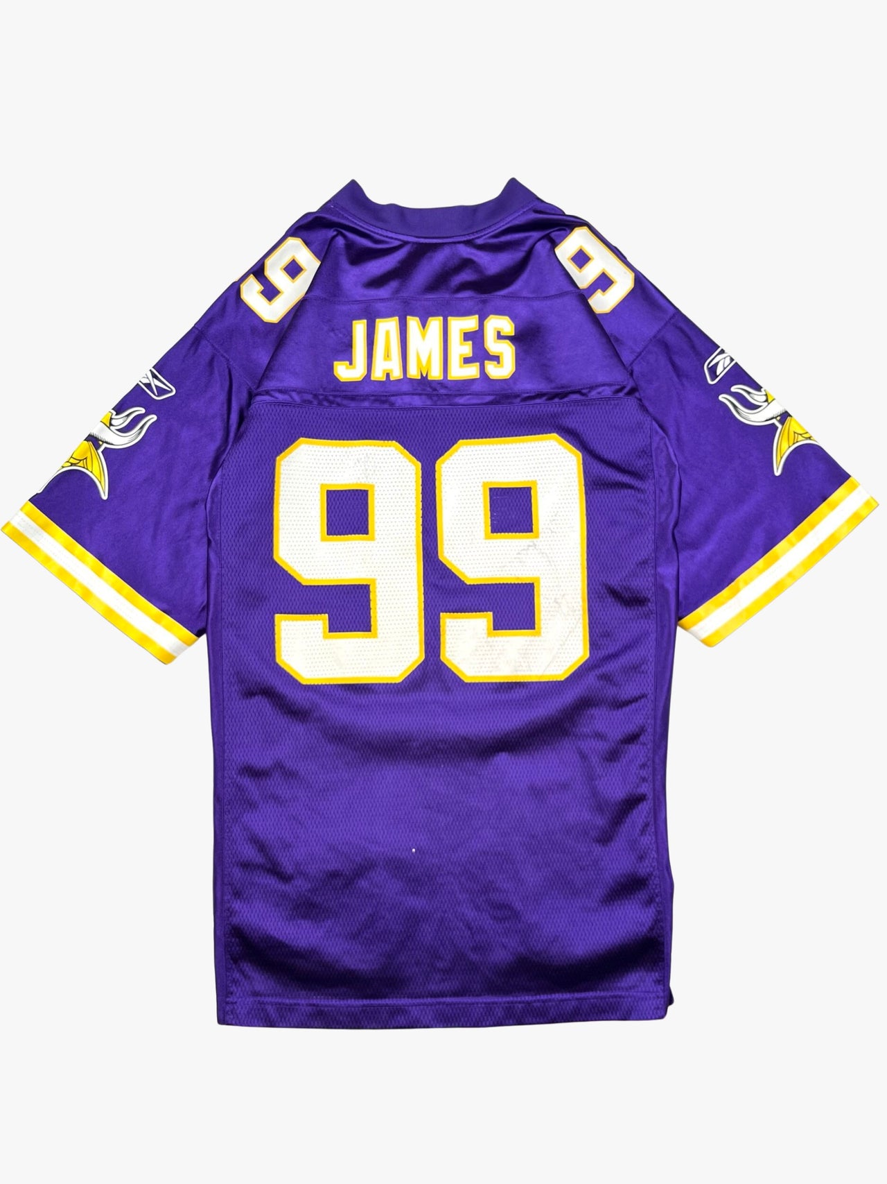 2005-2006 Reebok Minnesota Vikings Erasmus James NFL Home Jersey