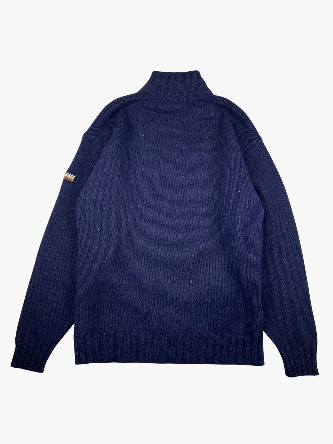 Napapijri Quarter Zip Knit Sweater