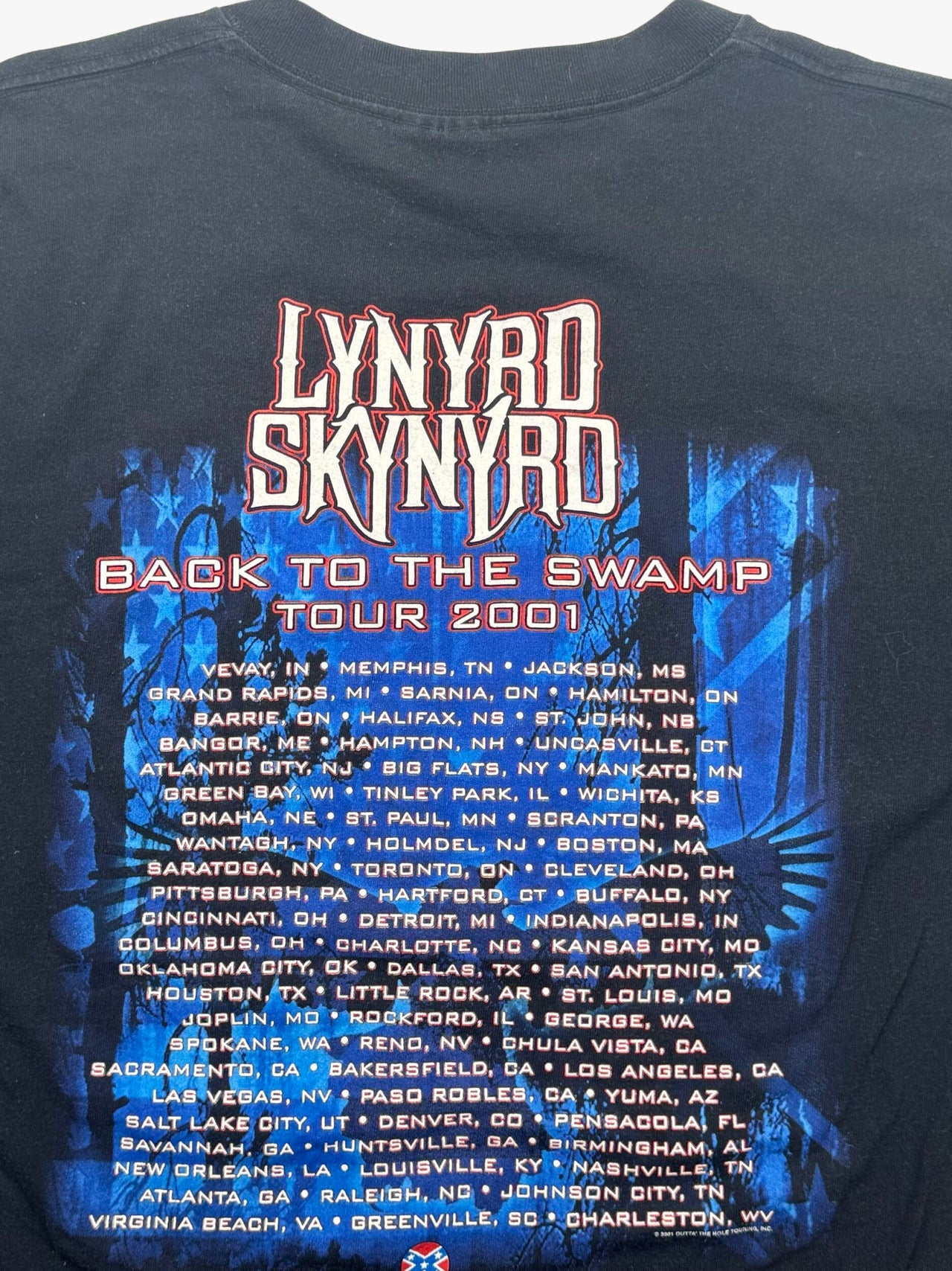 2001 Lynyrd Skynyrd T-Shirt