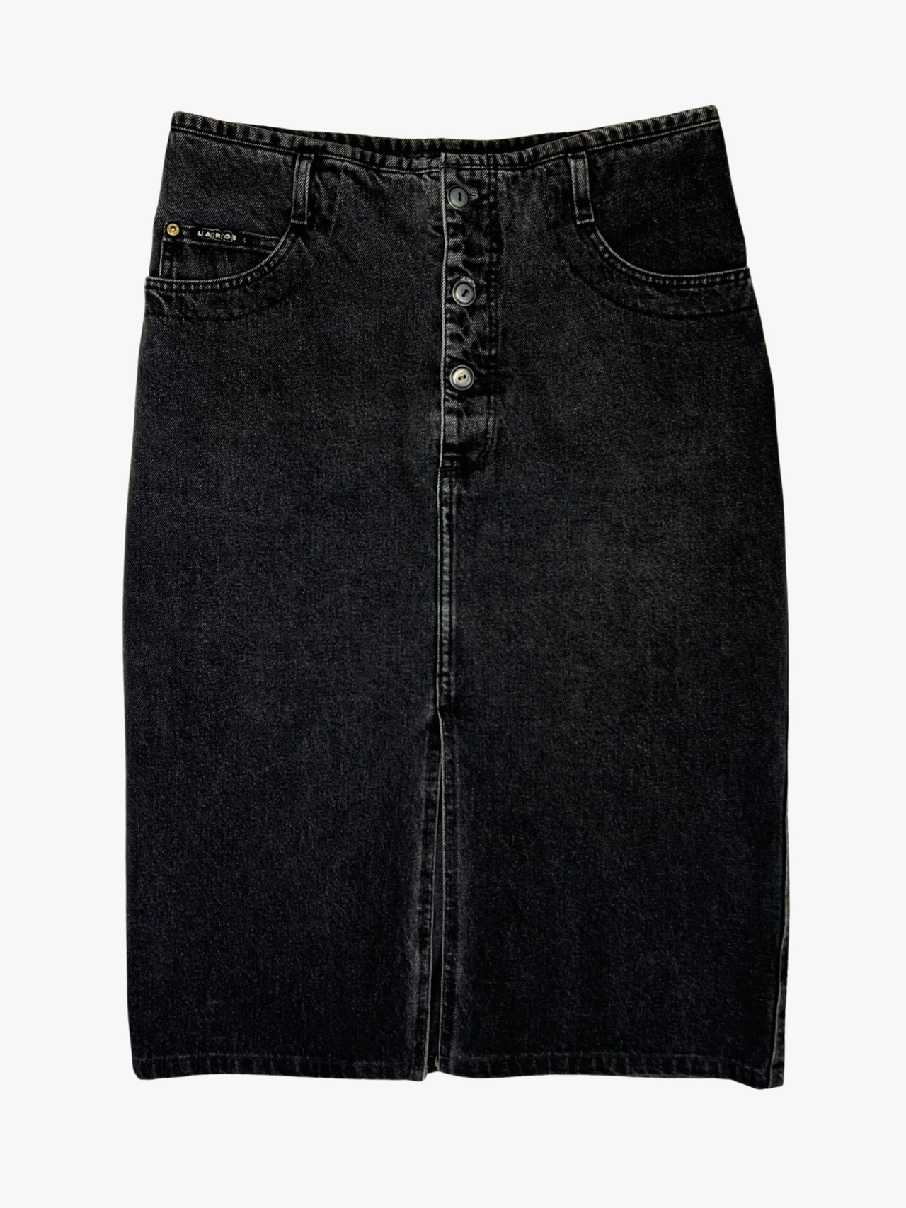 High Waist Denim Skirt