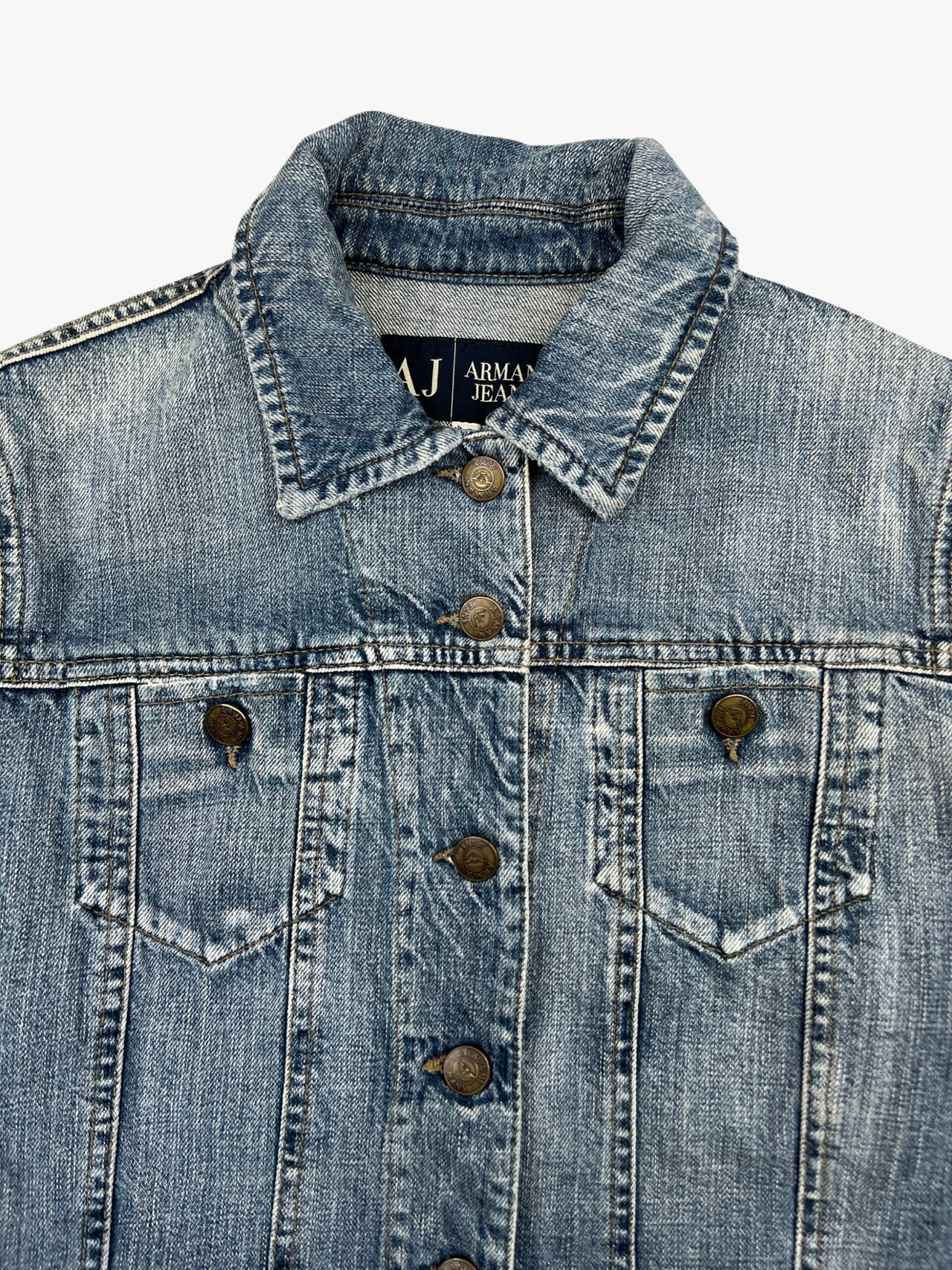 Armani Jeans Trucker Denim Jacket