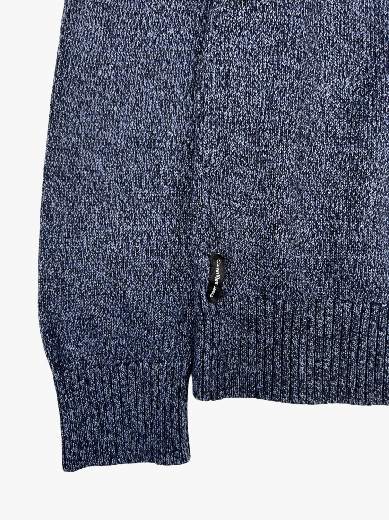 Calvin Klein Jeans Quarter Zip Knit Sweater