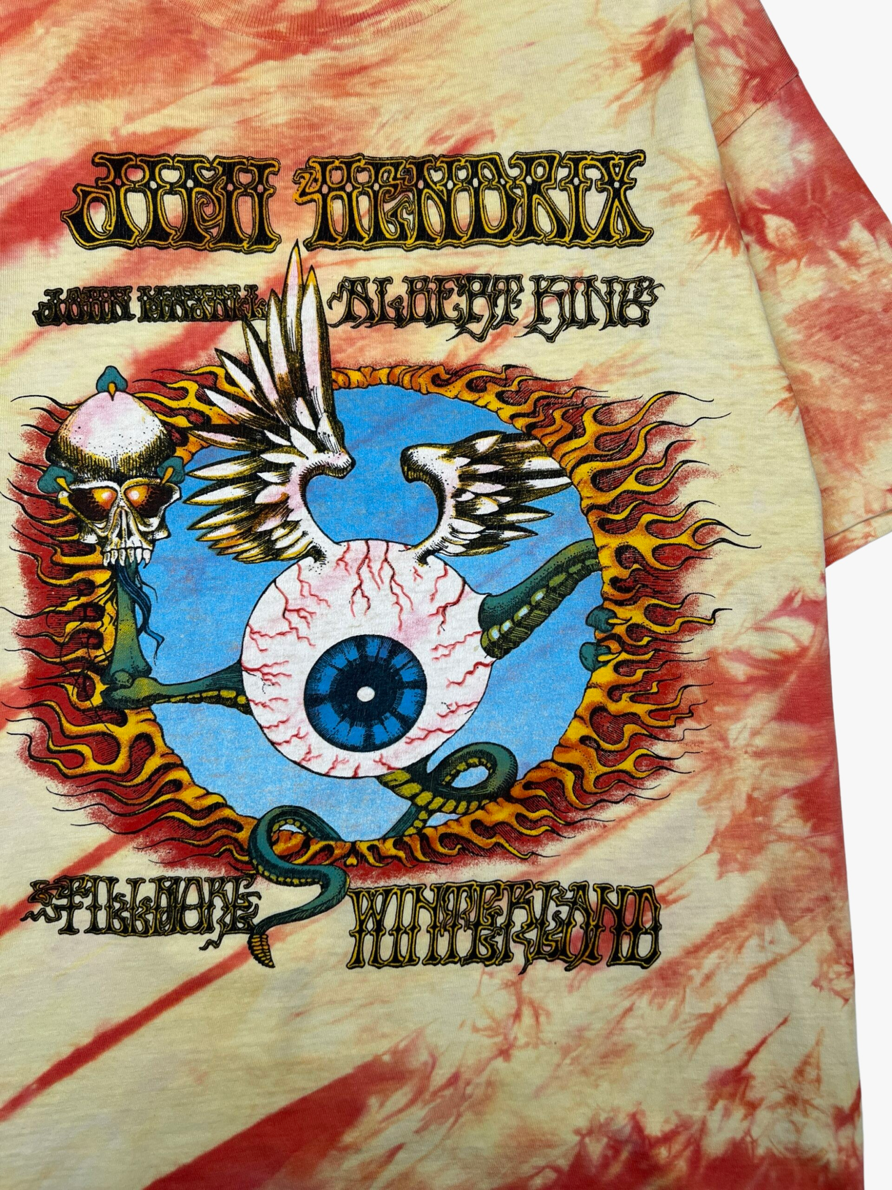 1989 Jimi Hendrix Flying Eyeball Single Stitch T-Shirt