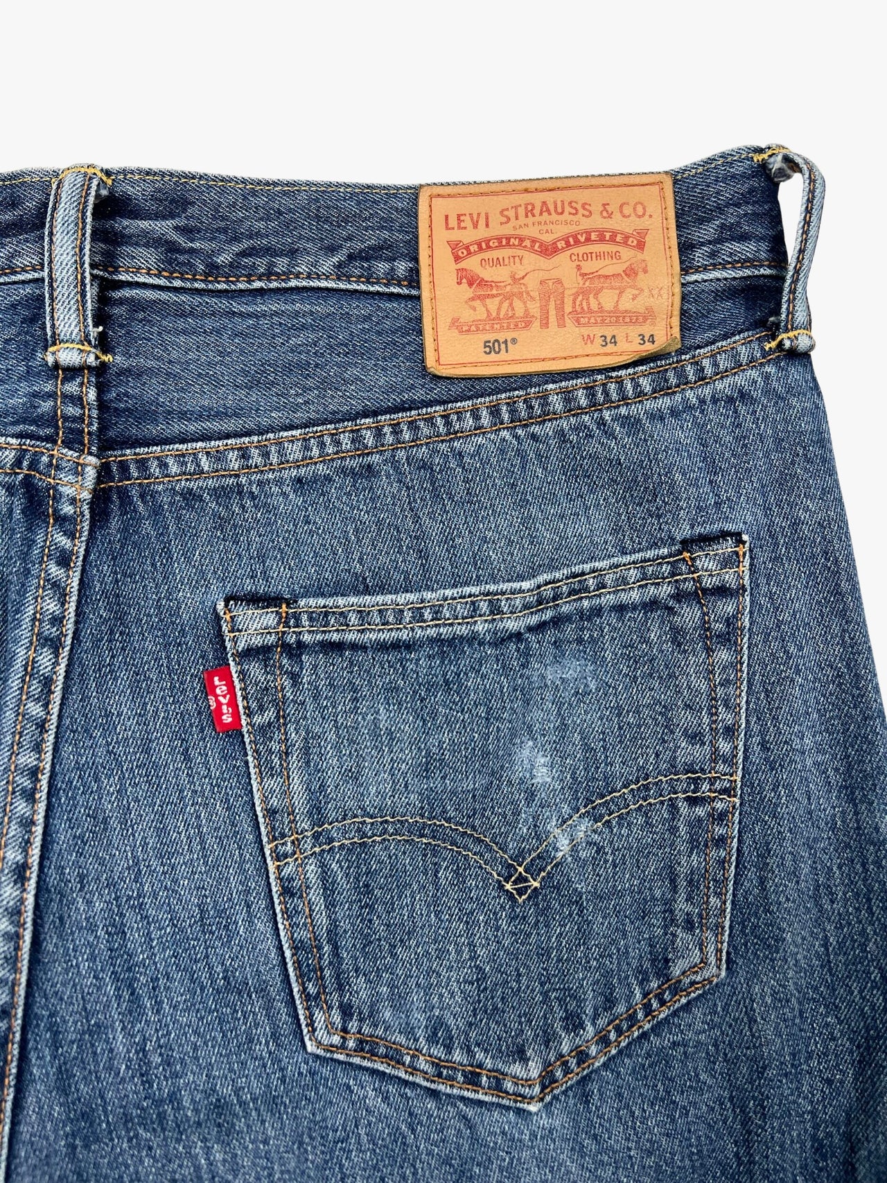 Levi’s 501 Straight Leg Jeans