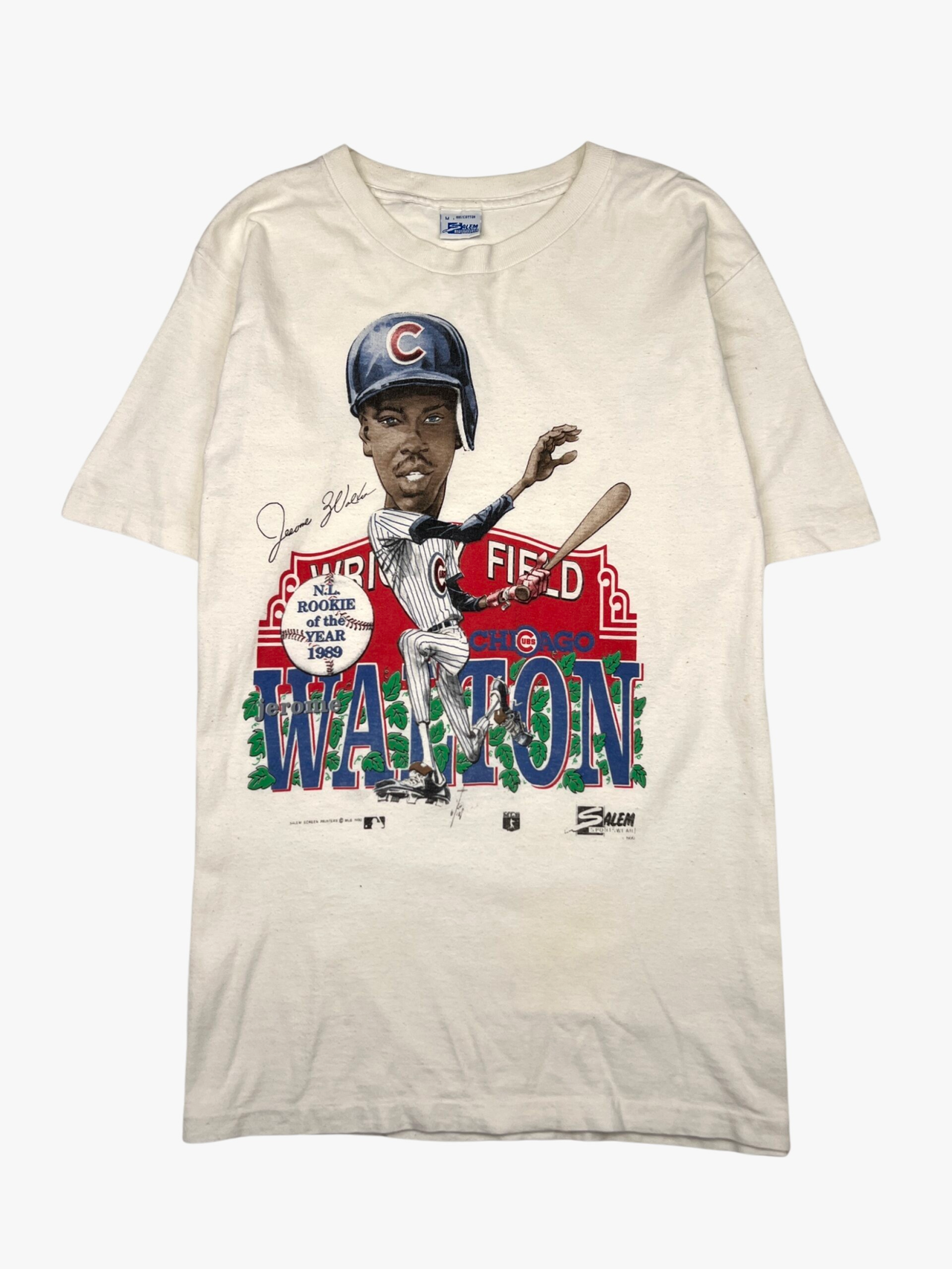1990 Chicago Cubs Jerome Walton T-Shirt
