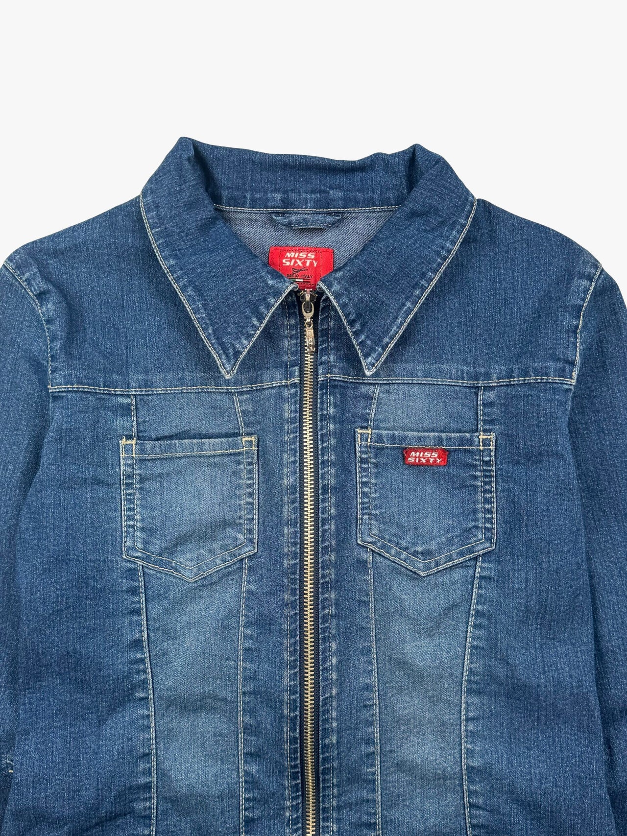 Miss Sixty Cropped Denim Jacket