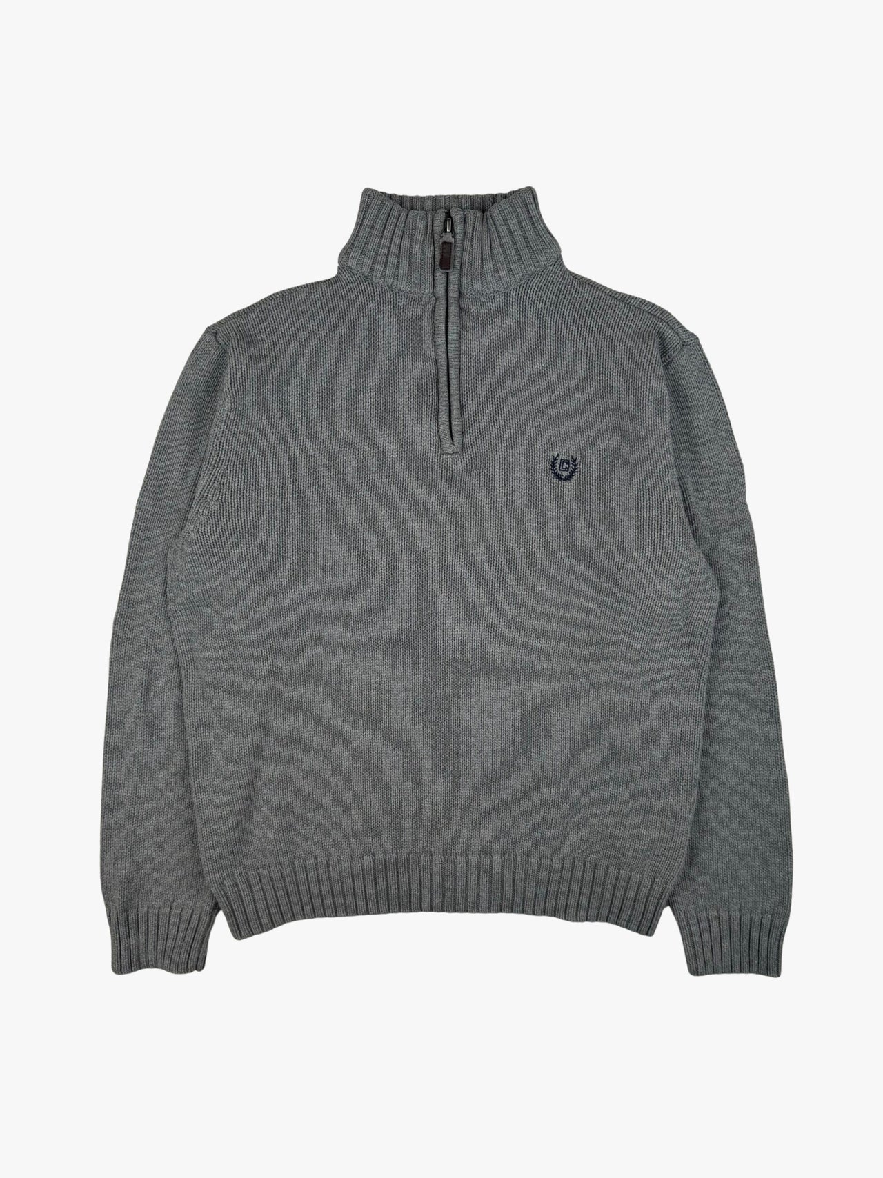 Chaps Quarter Zip Knit Sweater