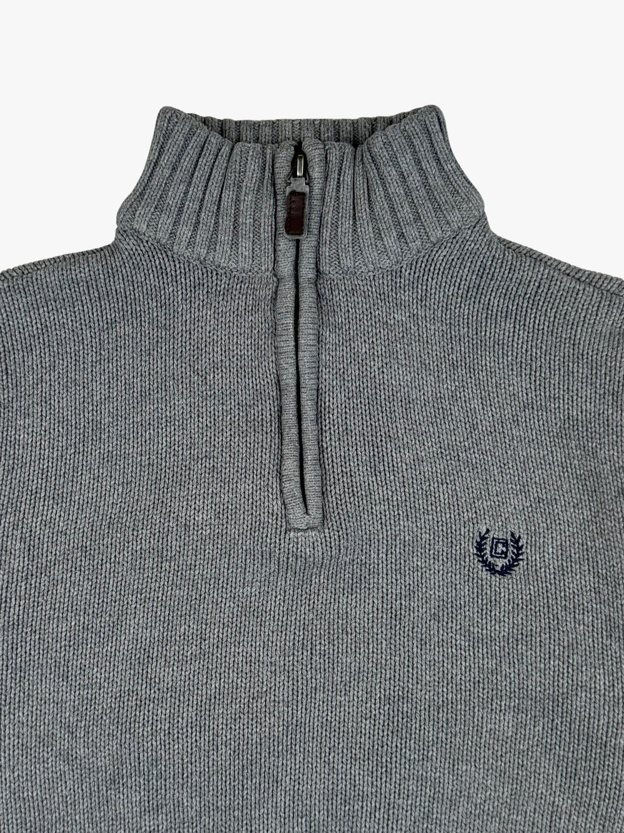Chaps Quarter Zip Knit Sweater