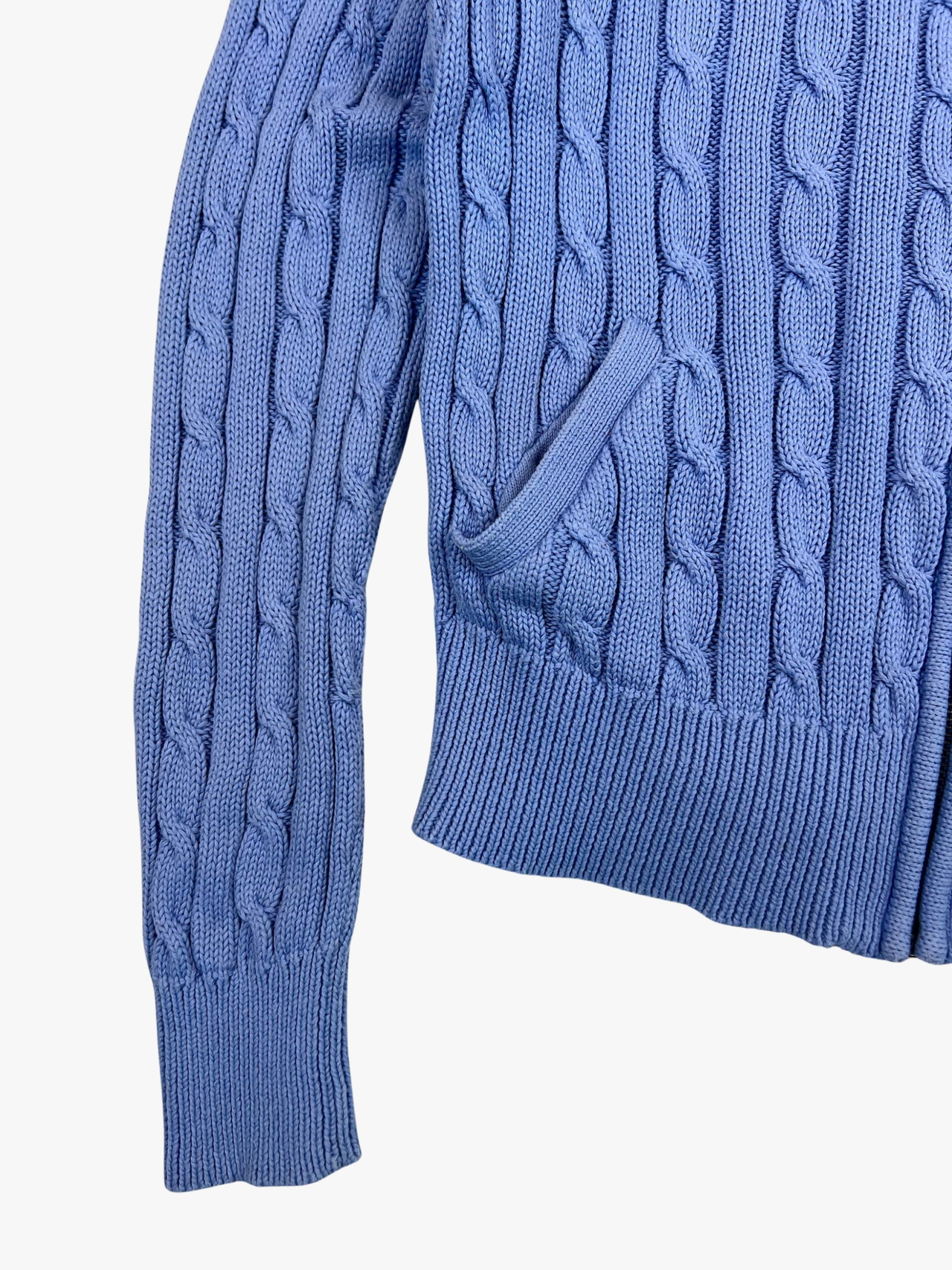 Ralph Lauren Sport Full Zip Cable Knit Sweater