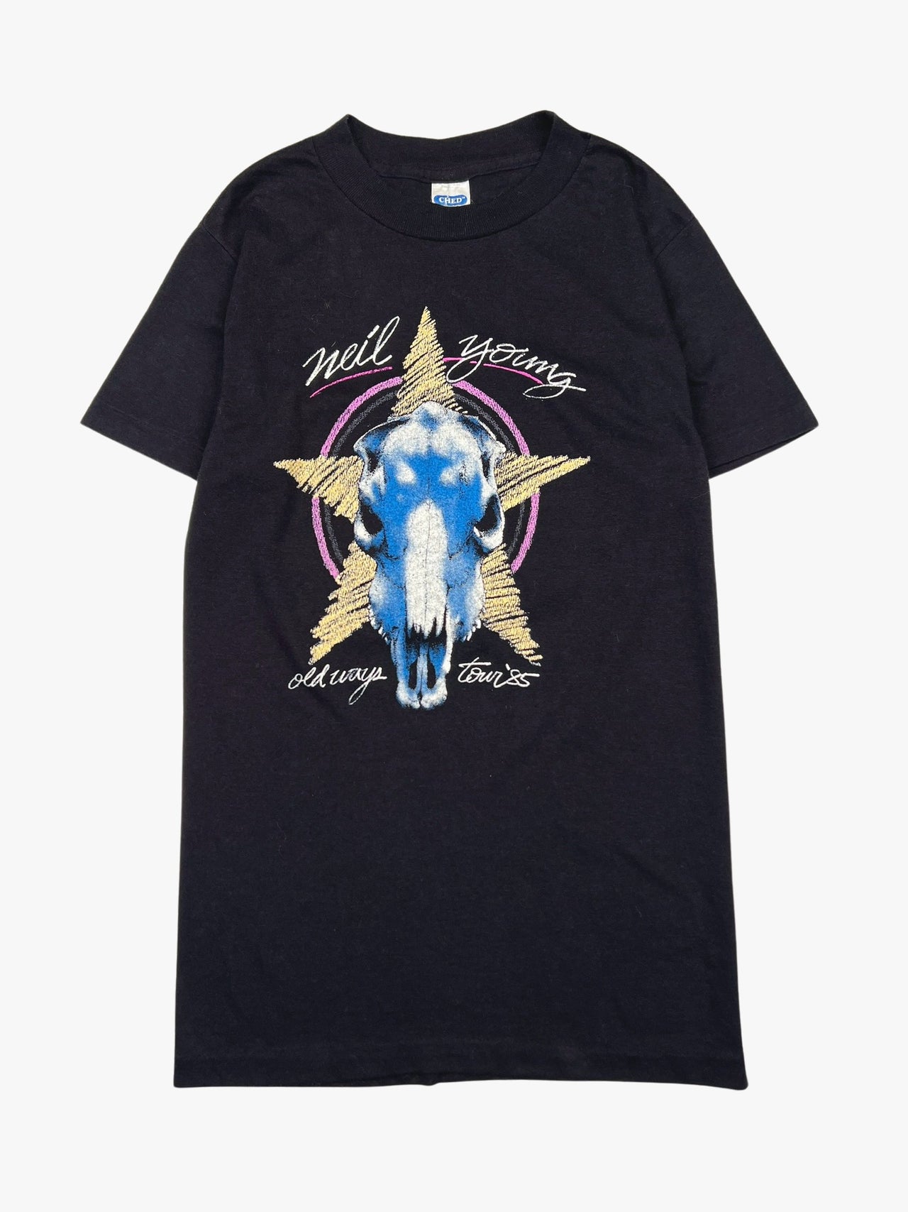 1985 Neil Young Old Ways Tour T-Shirt