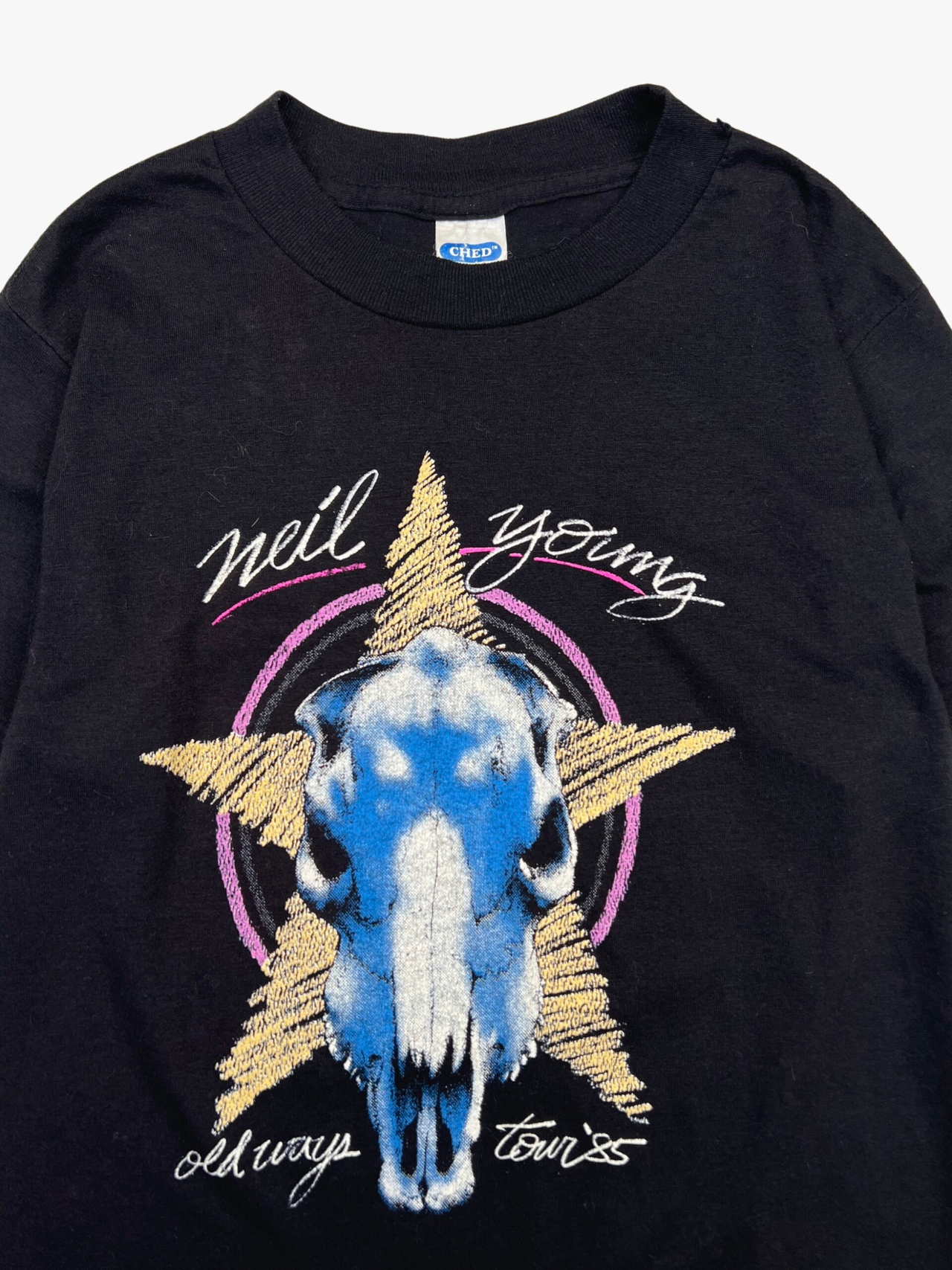 1985 Neil Young Old Ways Tour T-Shirt