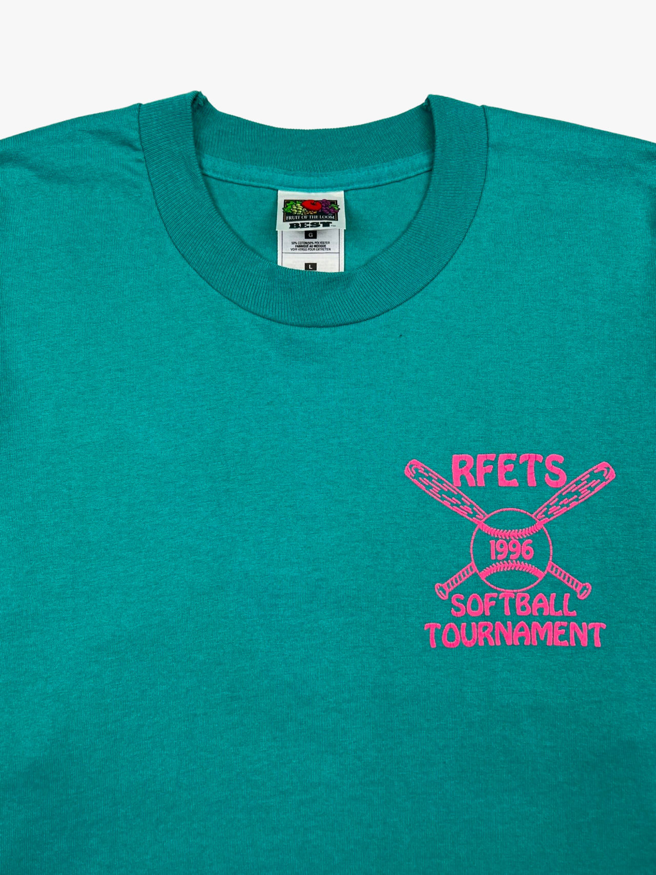1996 Softball Tournament Single Stitch T-Shirt