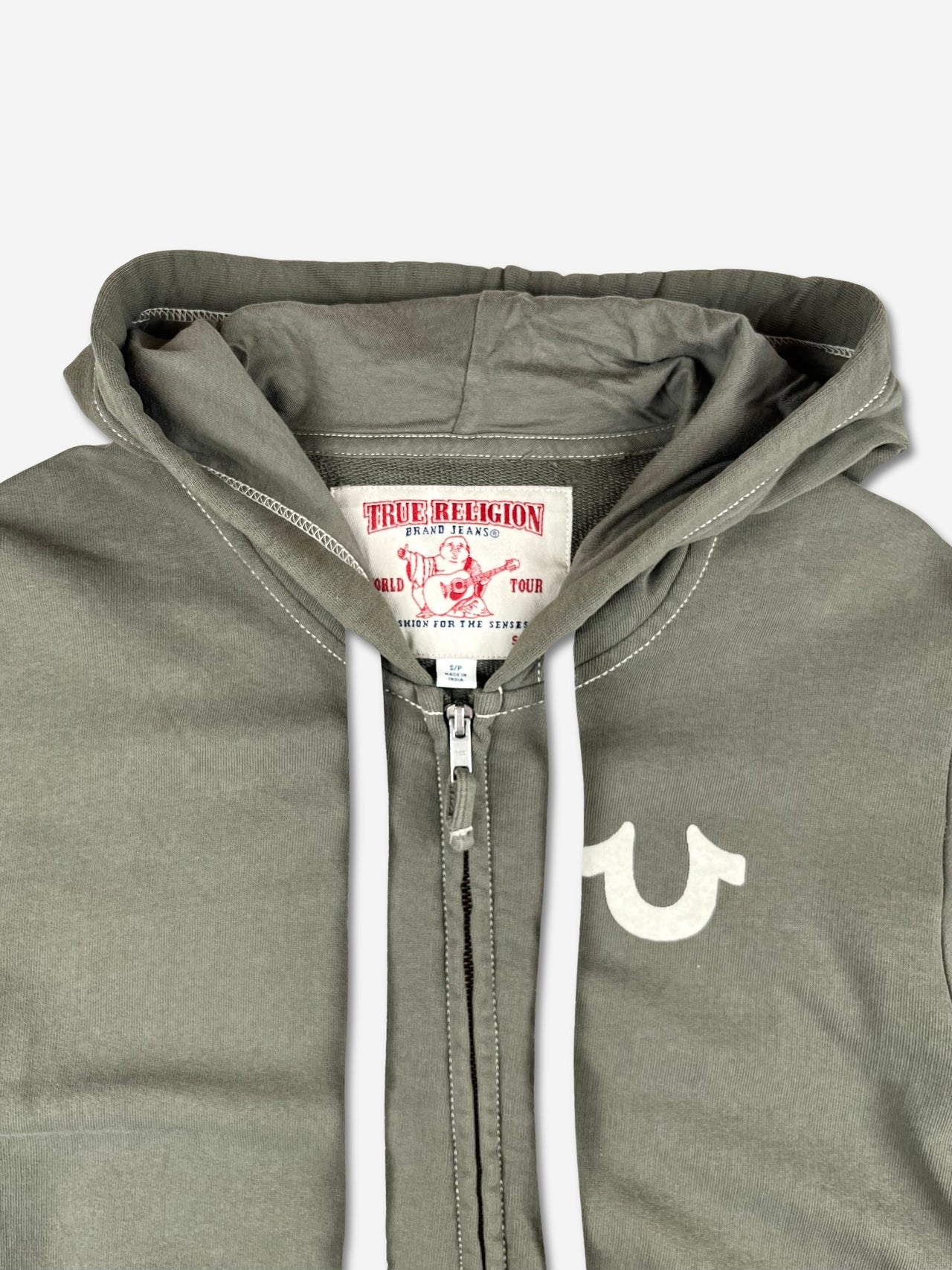 True Religion Zip Up Hoodie